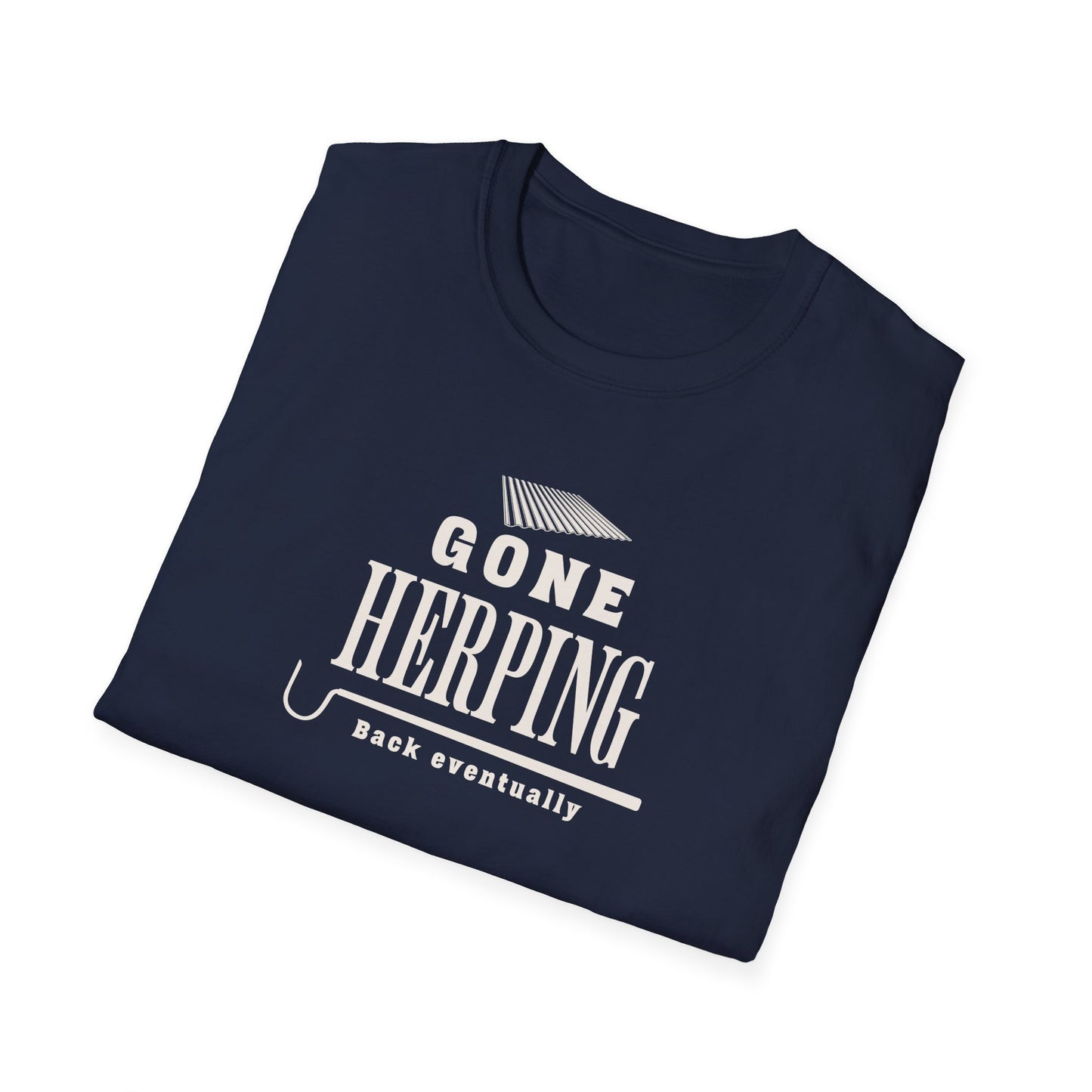 Gone Herping T-Shirt, Back Eventually Shirt, Field Herping Tee, Reptile Lover Gift, Snake Lover Shirt, Wildlife Graphic Tee