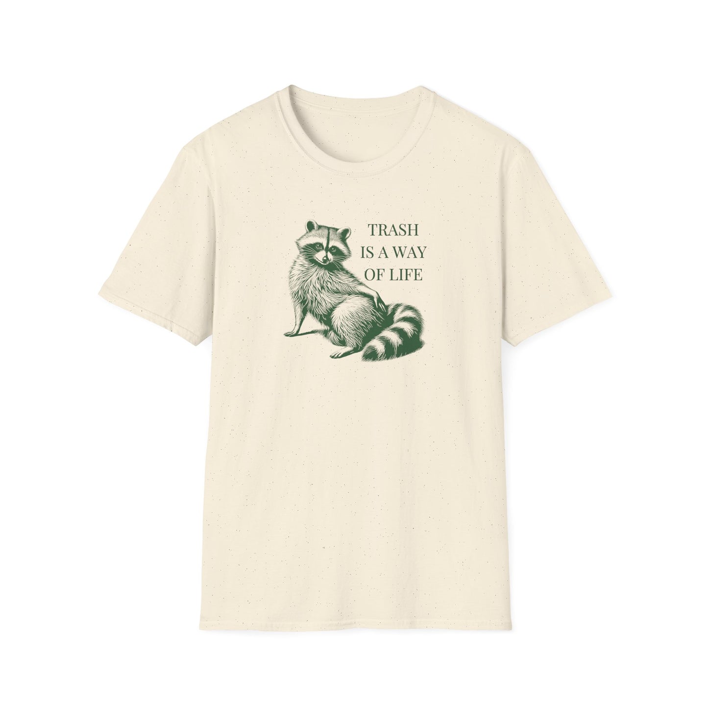 Raccoon T-Shirt Trash Is A Way Of Life Shirt, Funny Trash Panda Tee, Goblincore Shirt, Raccoon Lover Gift, Cute Wildlife Tee