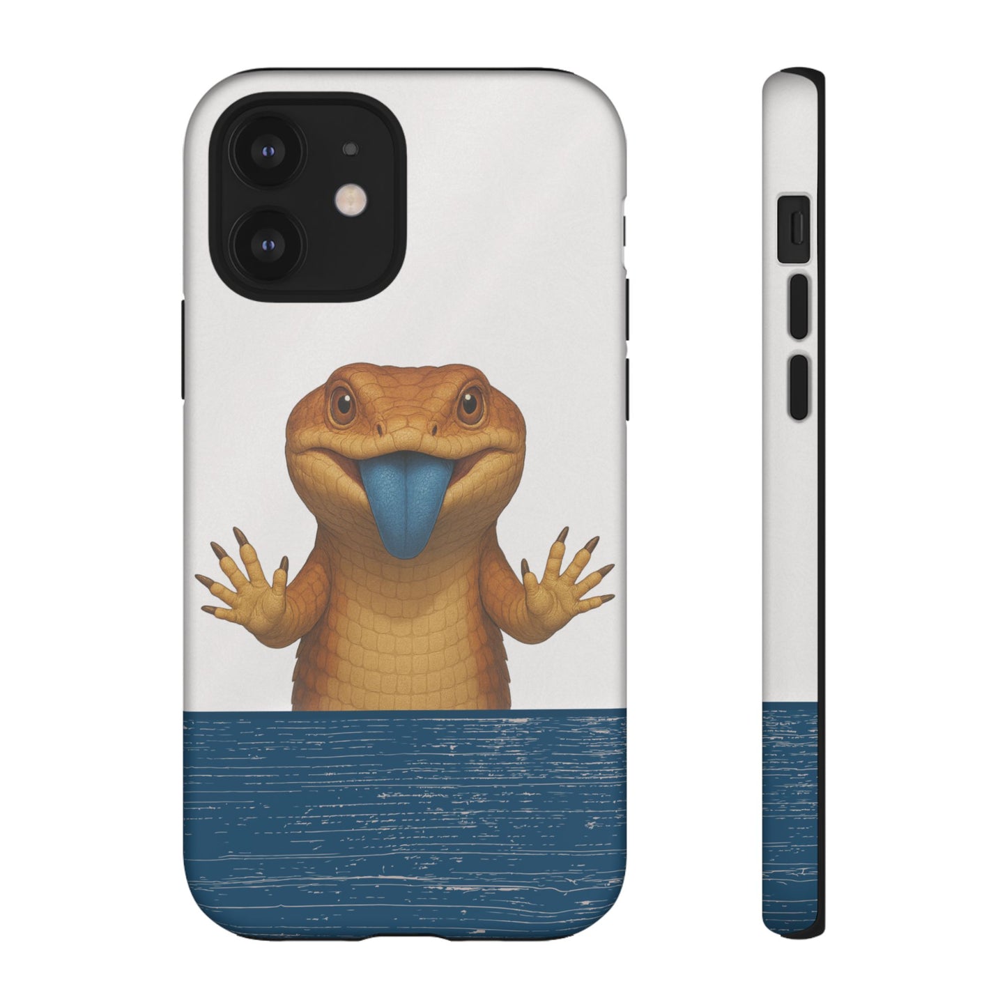 Blue-tongued Lizard iPhone Case – Glass Surfer Australian Wildlife Design