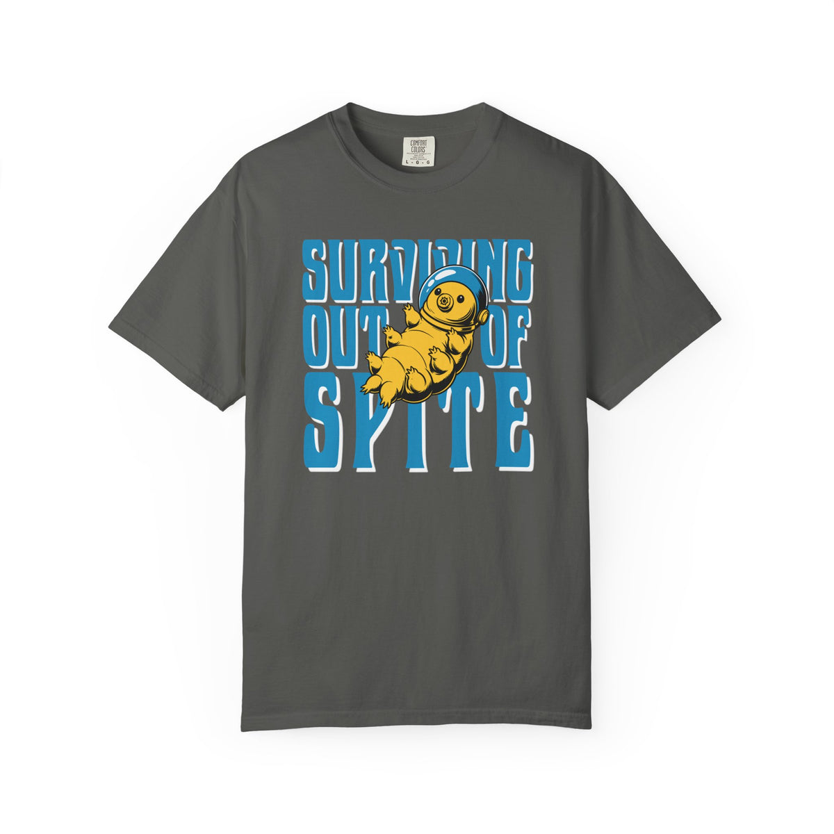 Tardigrade Shirt, Surviving Out of Spite Tee, Comfort Colors Science T Shirt, Water Bear Graphic Tee, Biology Teacher Gift, Science Nerd