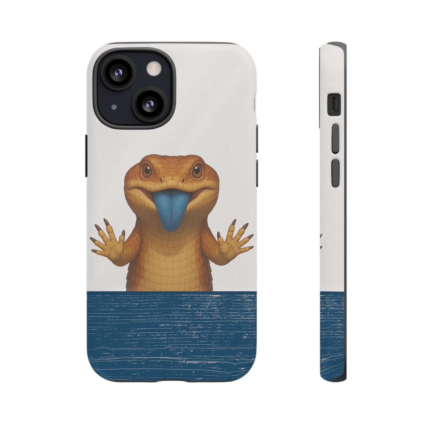Blue-tongued Lizard iPhone Case – Glass Surfer Australian Wildlife Design