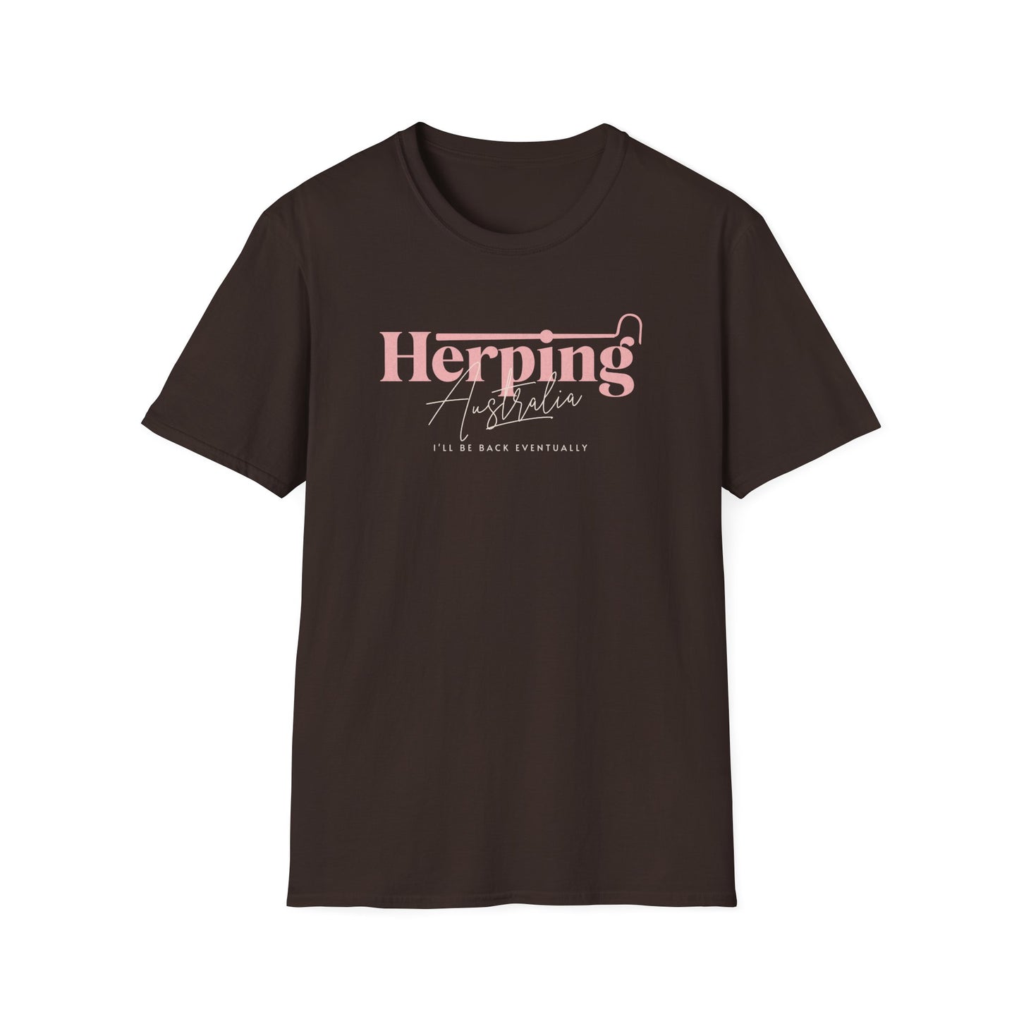 Herping Australia T-Shirt, Back Eventually Shirt, Reptile Lover Tee, Field Herping Shirt, Snake Hook Gift, Australian Wildlife Tee