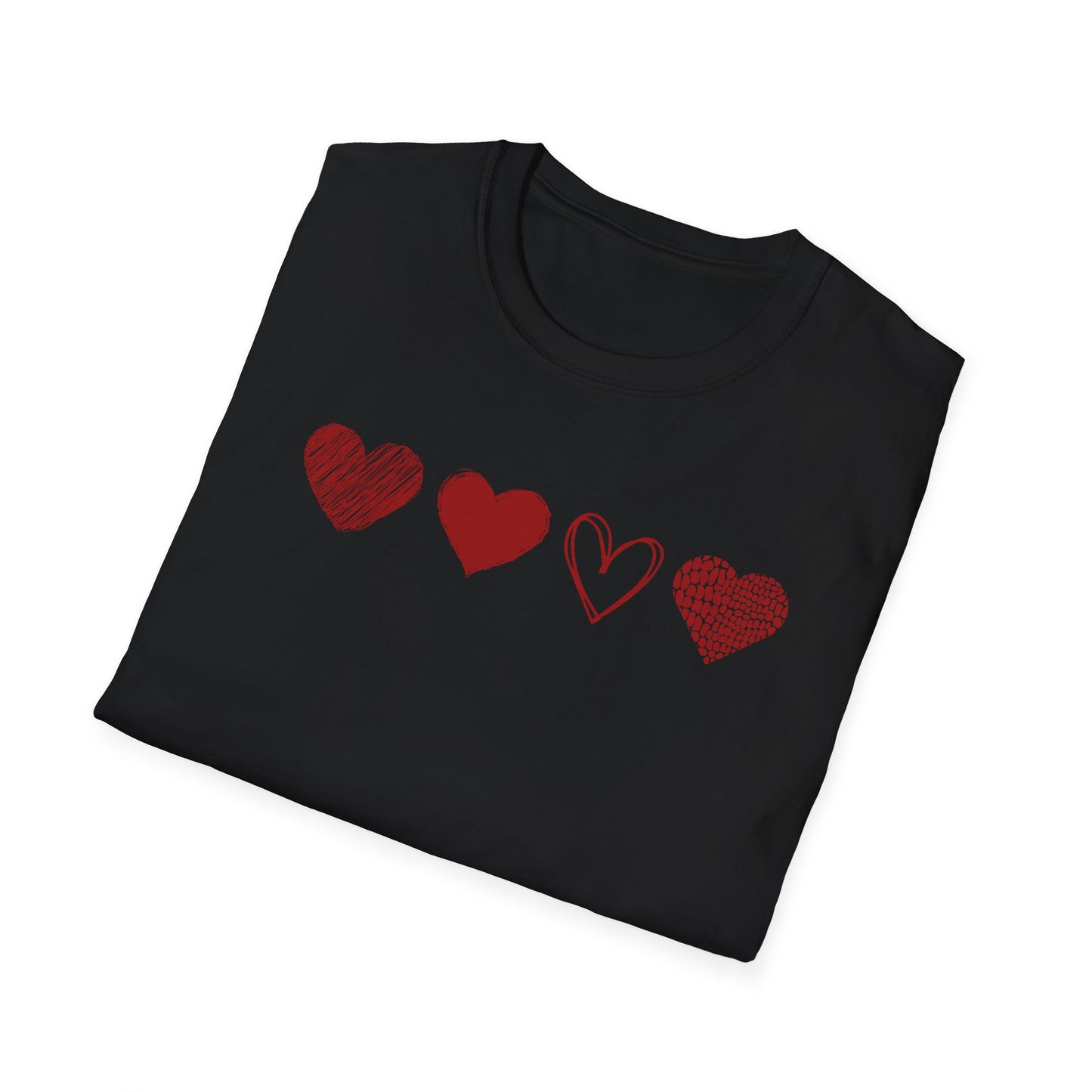 Reptile Scale Hearts T-Shirt, Valentines Reptile Shirt, Snake Lover Gift, Lizard Lover Tee, Herpetology Valentine Shirt, Animal Lover Tee