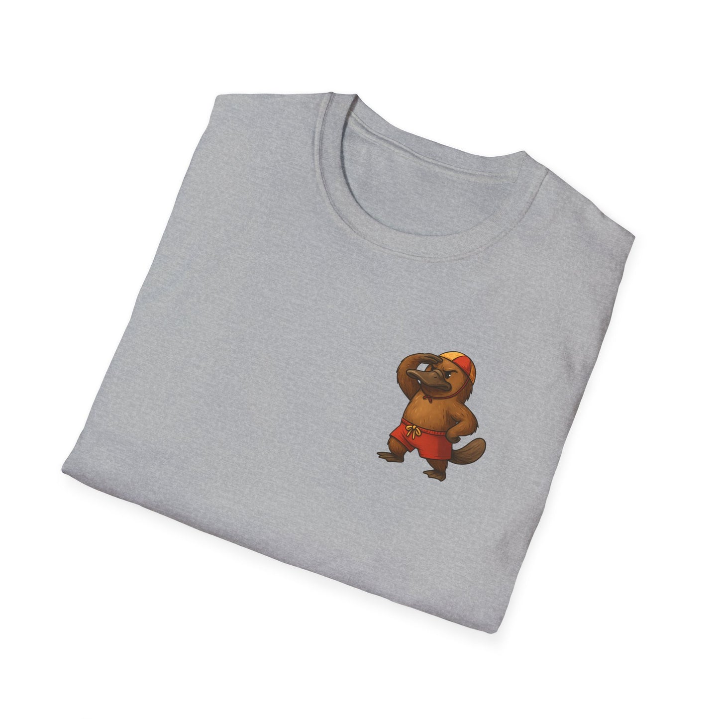 Lifesaver Platypus T-Shirt, Funny Australian Platypus Shirt, Aussie Beach Tee, Cute Wildlife T-Shirt, Summer Platypus Graphic Tee