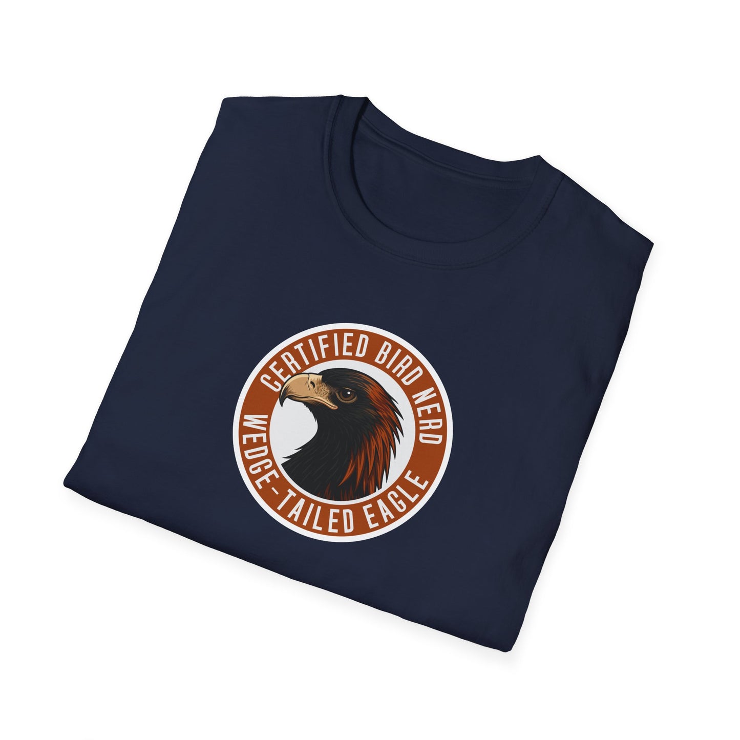 Wedge-Tailed Eagle T-Shirt, Certified Bird Nerd Shirt, Australian Bird Tee, Birdwatching Gift, Wildlife Lover Tee, Raptor Shirt
