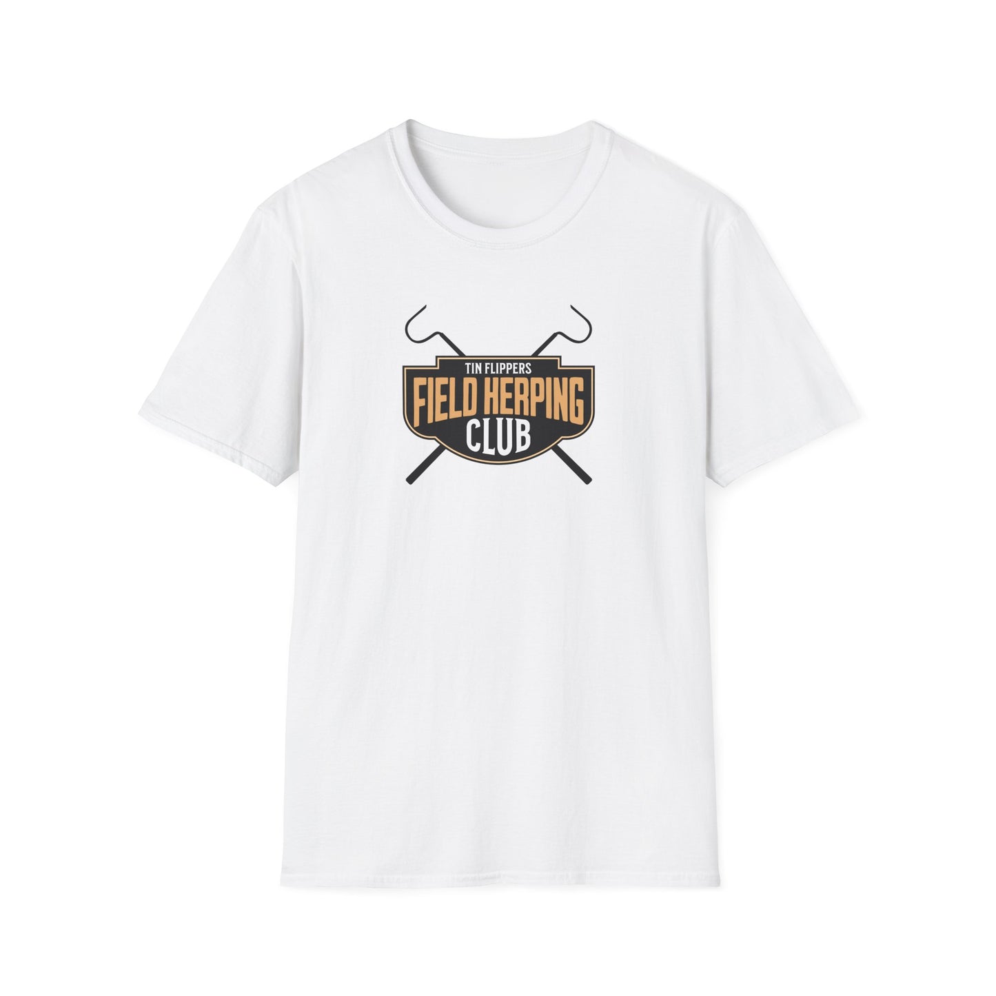 Field Herping Club T-Shirt, Tin Flippers Shirt, Reptile Lover Tee, Snake Hook Graphic Shirt, Herper Gift, Wildlife Club Tee
