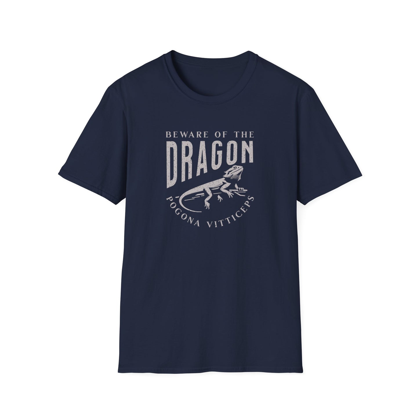 Beware Of The Dragon T-Shirt, Bearded Dragon Shirt, Reptile Lover Tee, Lizard Mom Dad Gift, Pogona Vitticeps Graphic Tee