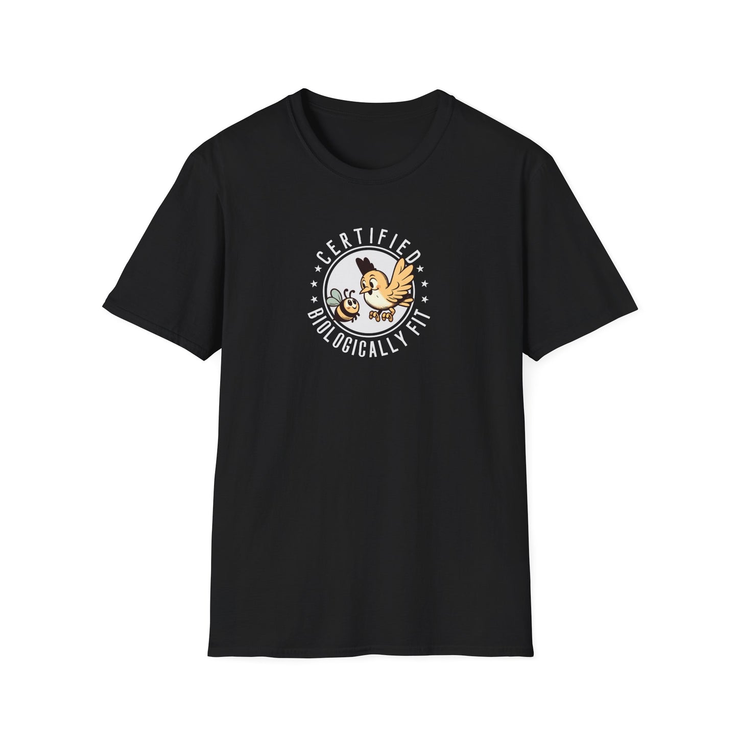 Certified Biologically Fit T-Shirt, Biology Pun Shirt, Science Teacher Tee, Evolution Humor Shirt, Cute Biology Graphic Tee, STEM Gift
