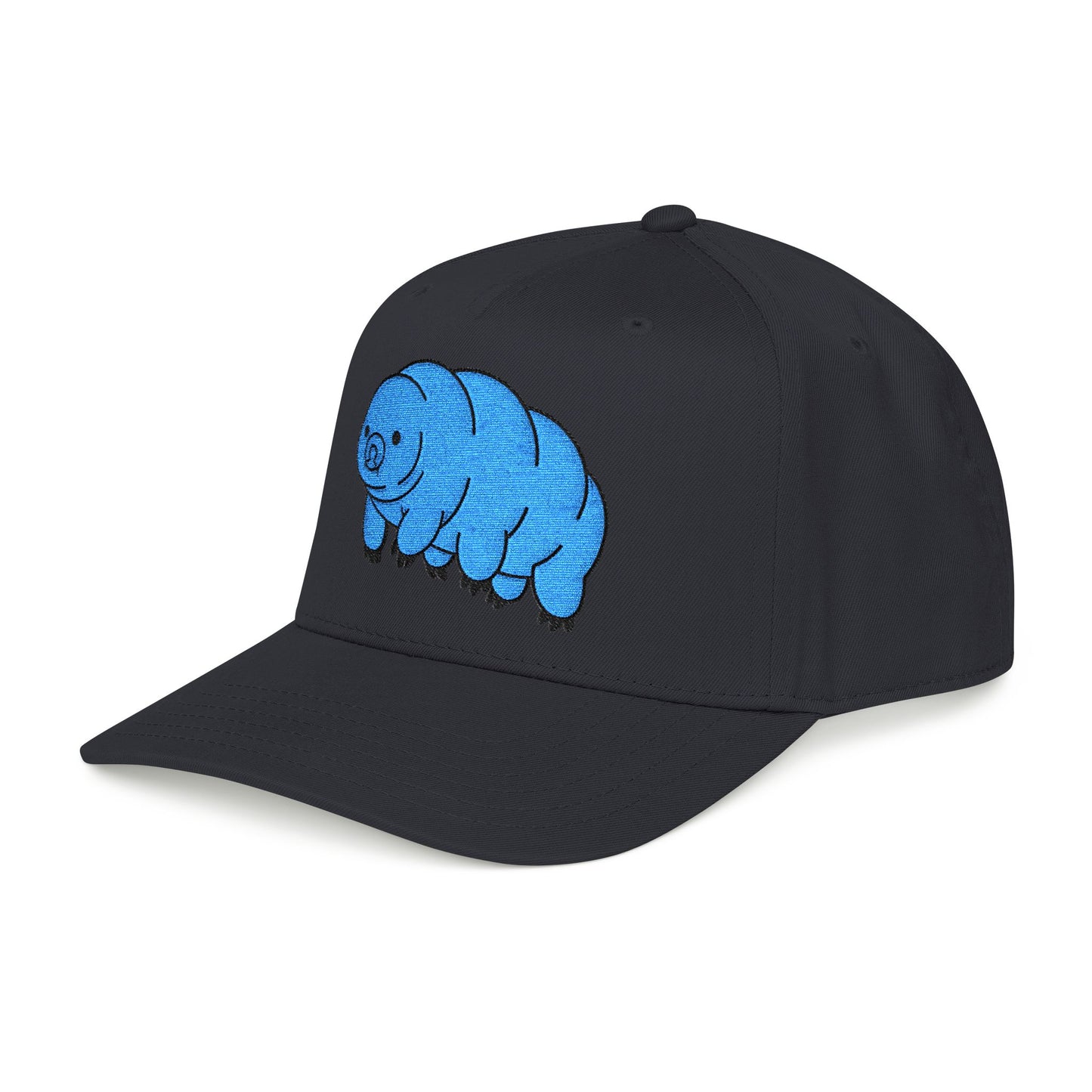 Tardigrade Embroidered Mid Profile Baseball Cap, Water Bear Hat, Science Nerd Cap, Biology Gift, Cute Microbiology Hat, Embroidered Dad Cap