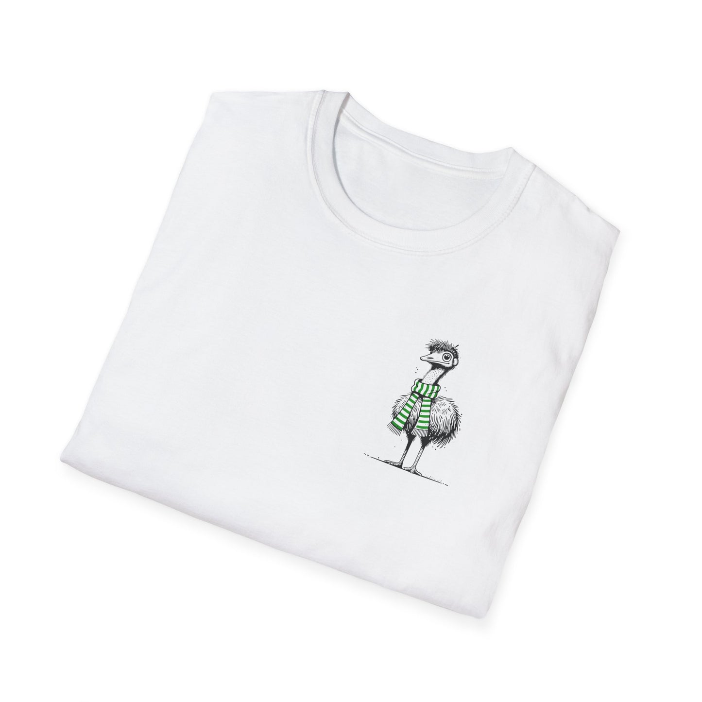 Whimsical Emu T-Shirt, Funny Emu Shirt, Aussie Bird Tee, Cute Emu Gift, Australian Wildlife Shirt, Quirky Animal Tee, Emu Lover Gift