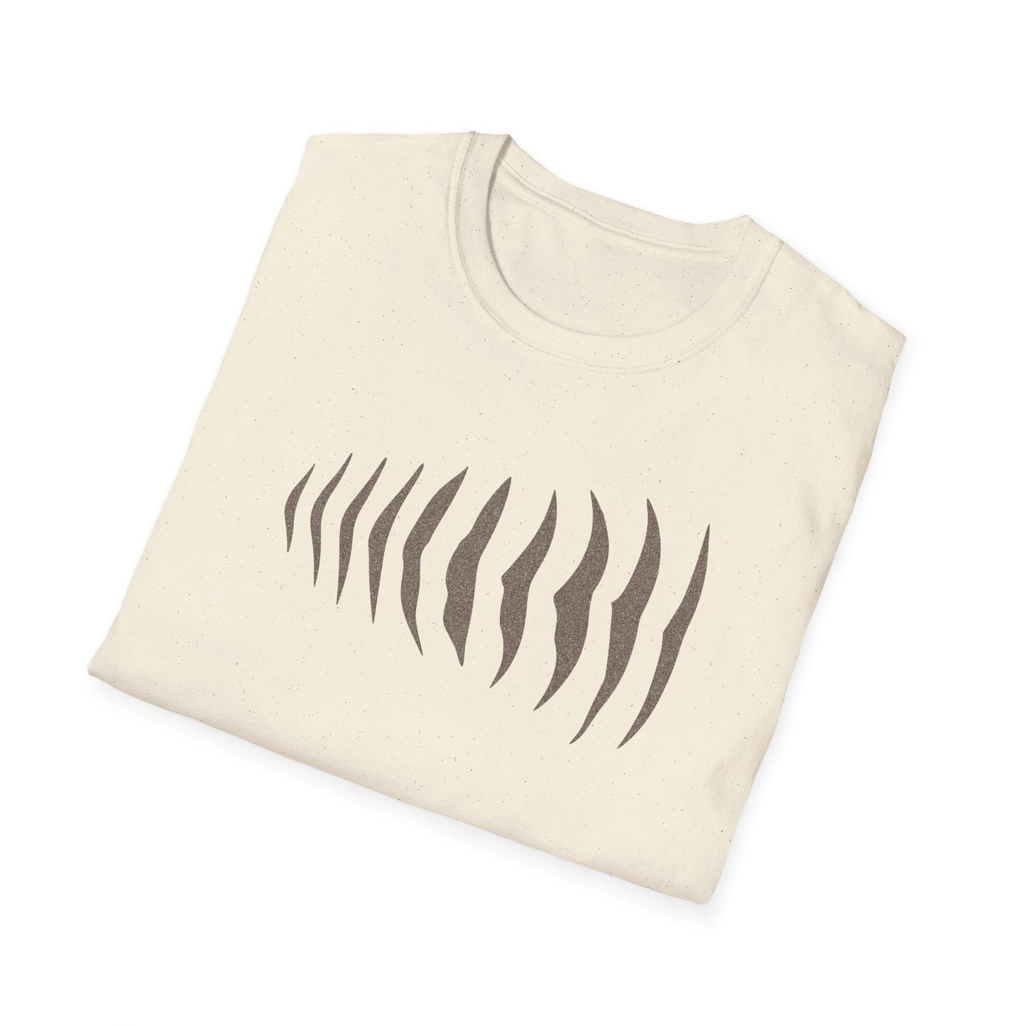 Thylacine Stripes T-Shirt, Tasmanian Tiger Tee, Minimalist Australian Animal Shirt, Cryptid Wildlife T-Shirt, Aussie Nature Tee