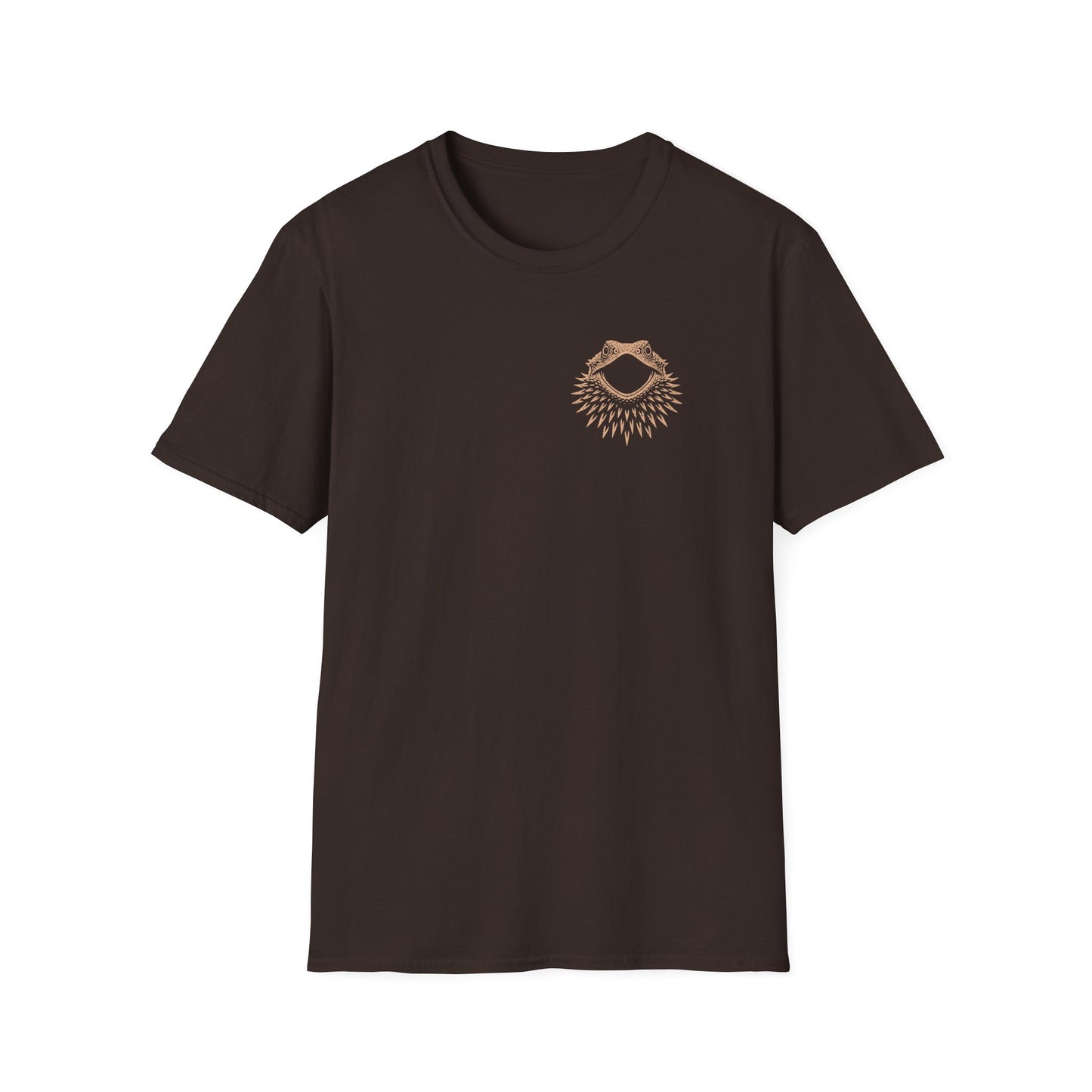 Bearded Dragon Aussie Attitude T-Shirt Double Sided, Funny Reptile Shirt Australia, Bearded Dragon Tee Front and Back Print, Herper Gift