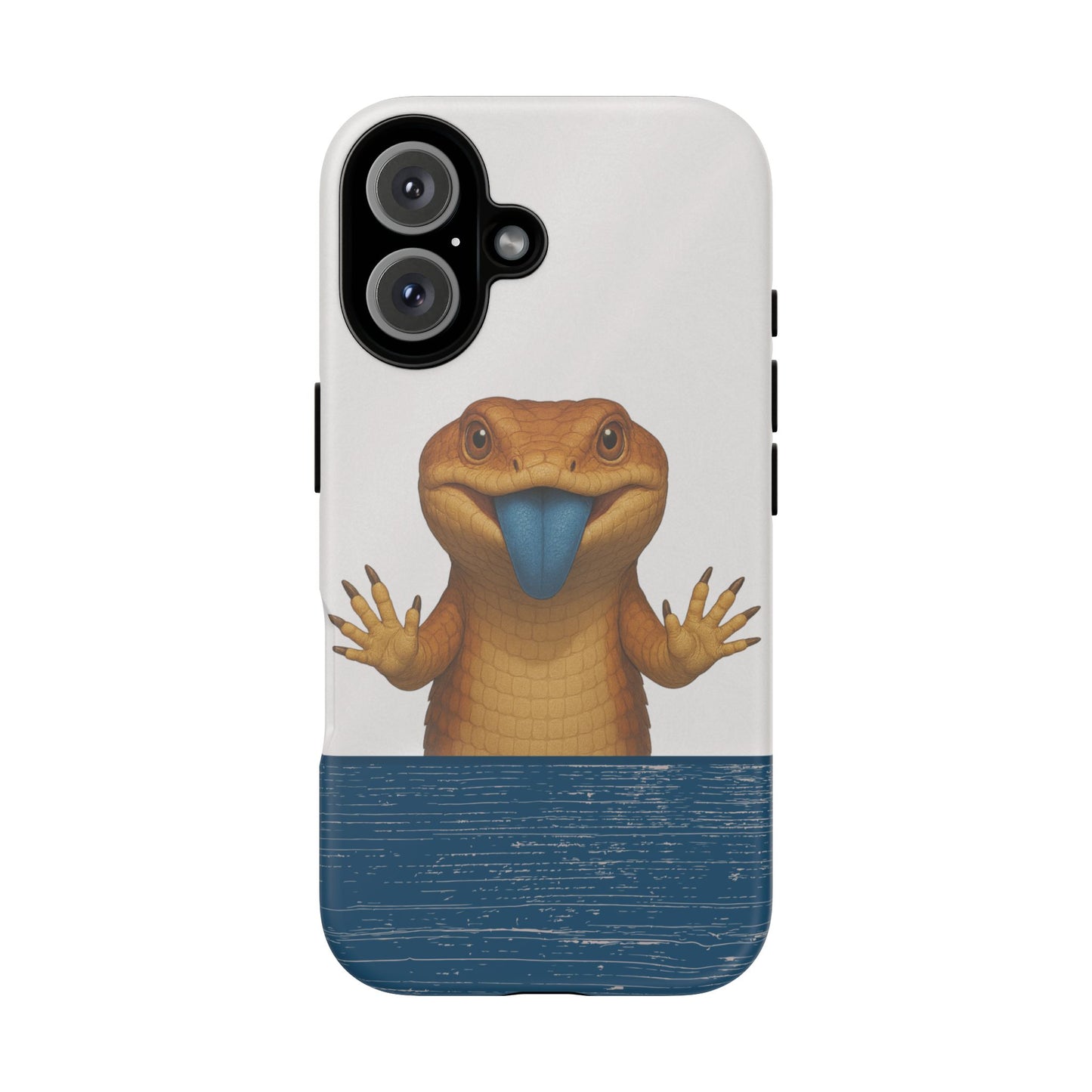Blue-tongued Lizard iPhone Case – Glass Surfer Australian Wildlife Design