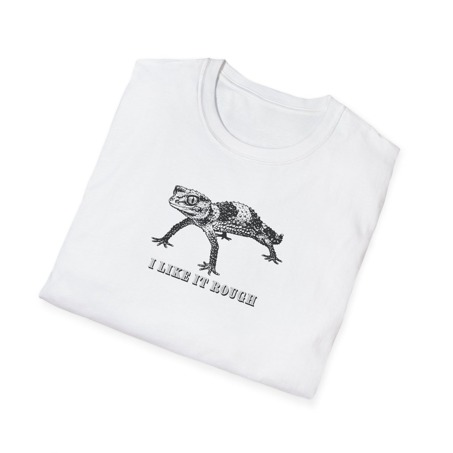 Rough Knob Tailed Gecko T-Shirt, I Like It Rough Shirt, Funny Gecko Shirt, Australian Gecko Tee, Reptile Lover Gift, Herpetology Shirt