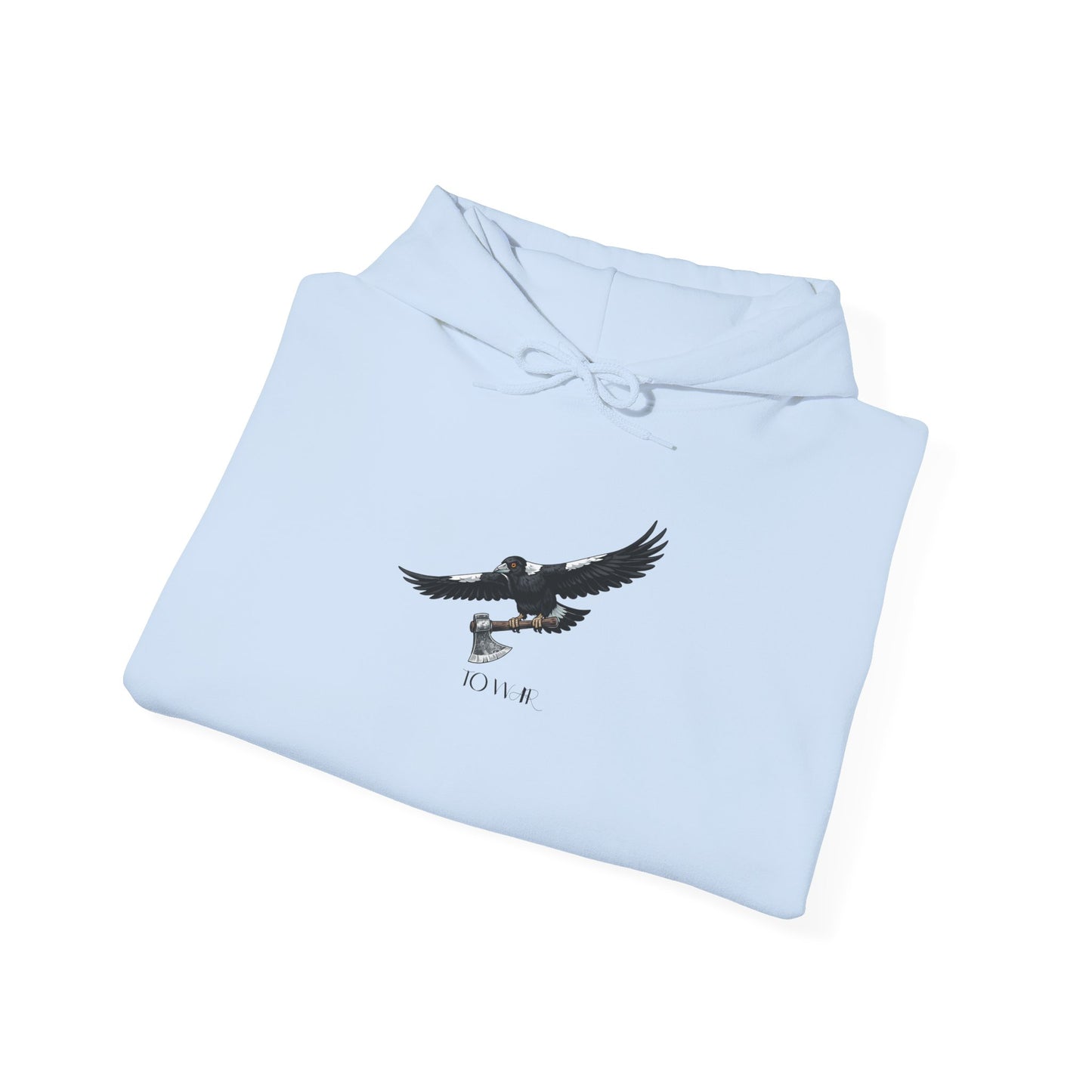 To War Magpie Hoodie, Australian Magpie Hoodie, Funny Aussie Bird Hoodie, Swooping Season Hoodie, Bird Warrior Sweatshirt, Bird Nerd Gift