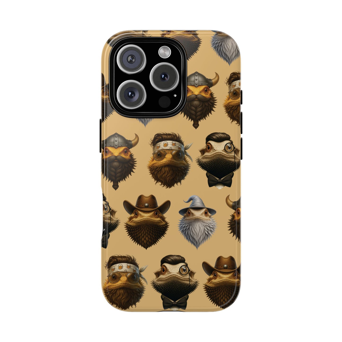 Quirky Bearded Dragon iPhone Case – Great Beards Reptile Lover Gift