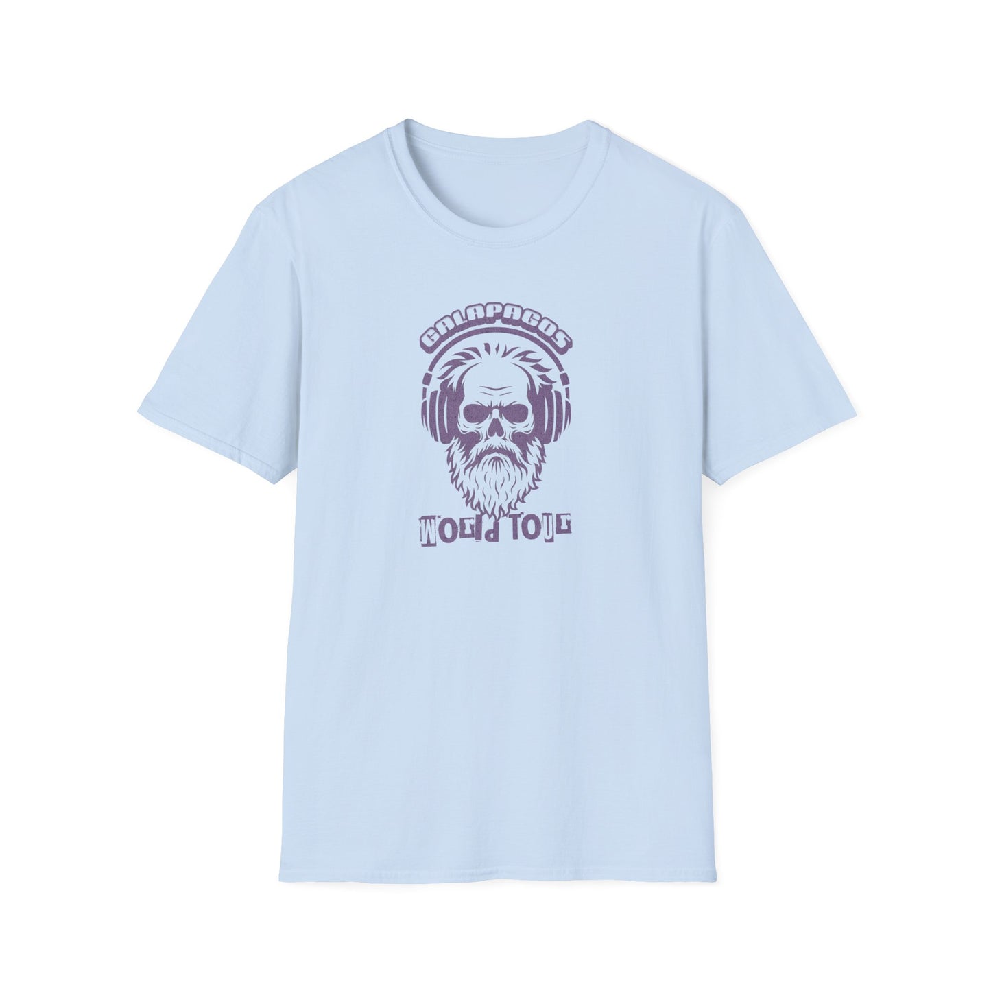 Galapagos World Tour T-Shirt, Evolution Graphic Tee, Biology Shirt, Science Nerd T-Shirt, Skull Graphic Tee, Alternative Nature Shirt