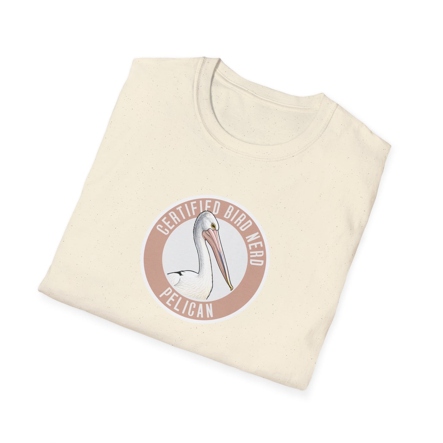 Pelican T-Shirt, Certified Bird Nerd Shirt, Australian Bird Tee, Birdwatching Gift, Wildlife Lover Tee, Coastal Bird Graphic Tee