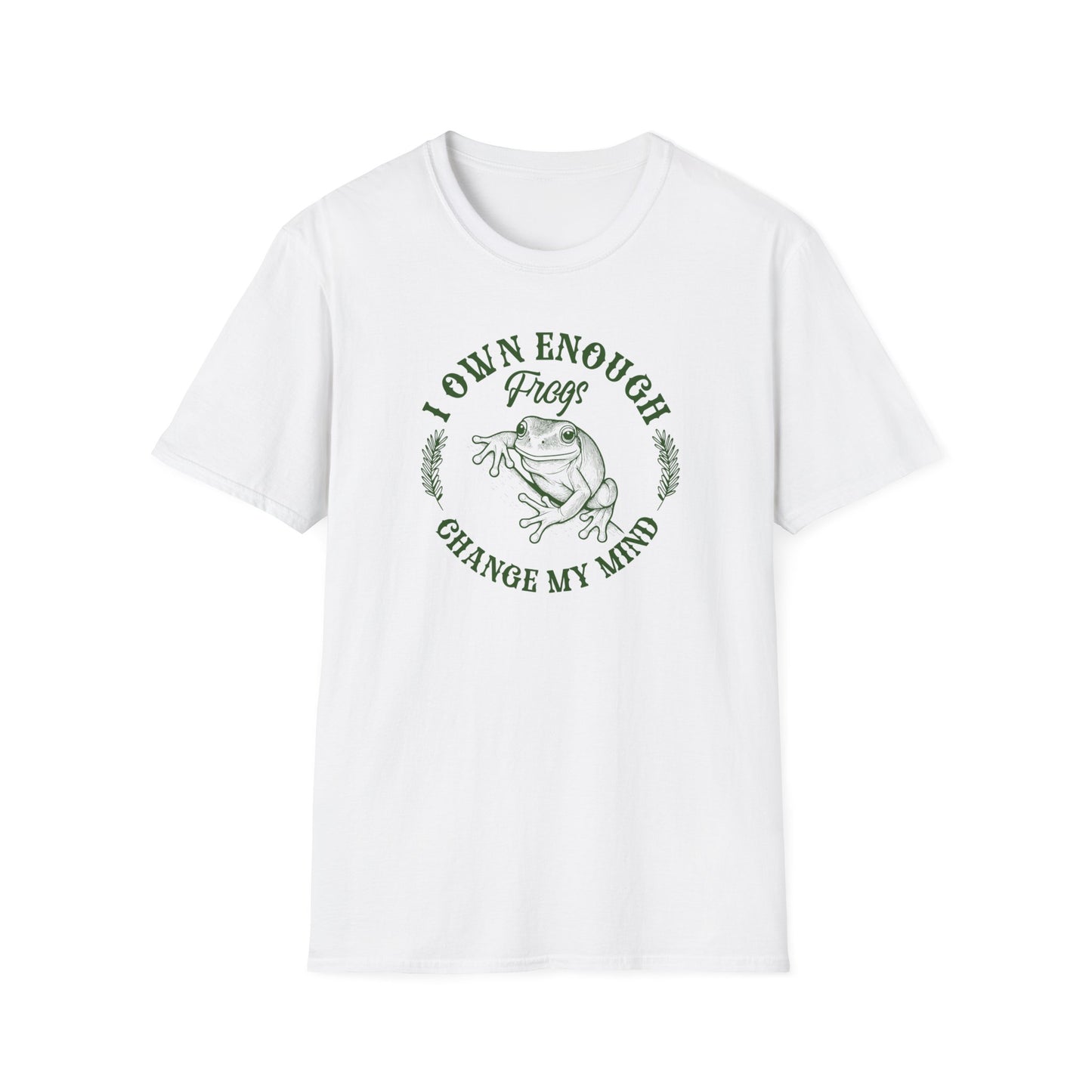 Frog Keeper T-Shirt I Own Enough Frogs Change My Mind, Funny Frog Shirt, Amphibian Lover Tee, Frog Collector Gift, Herpetology Shirt