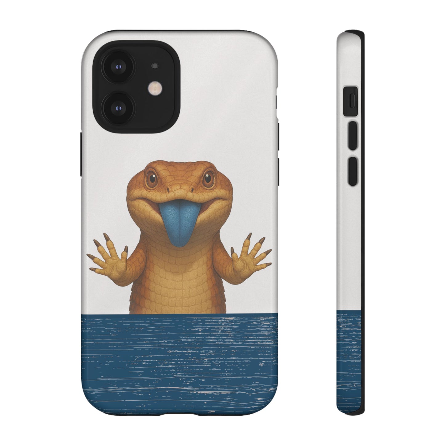Blue-tongued Lizard iPhone Case – Glass Surfer Australian Wildlife Design