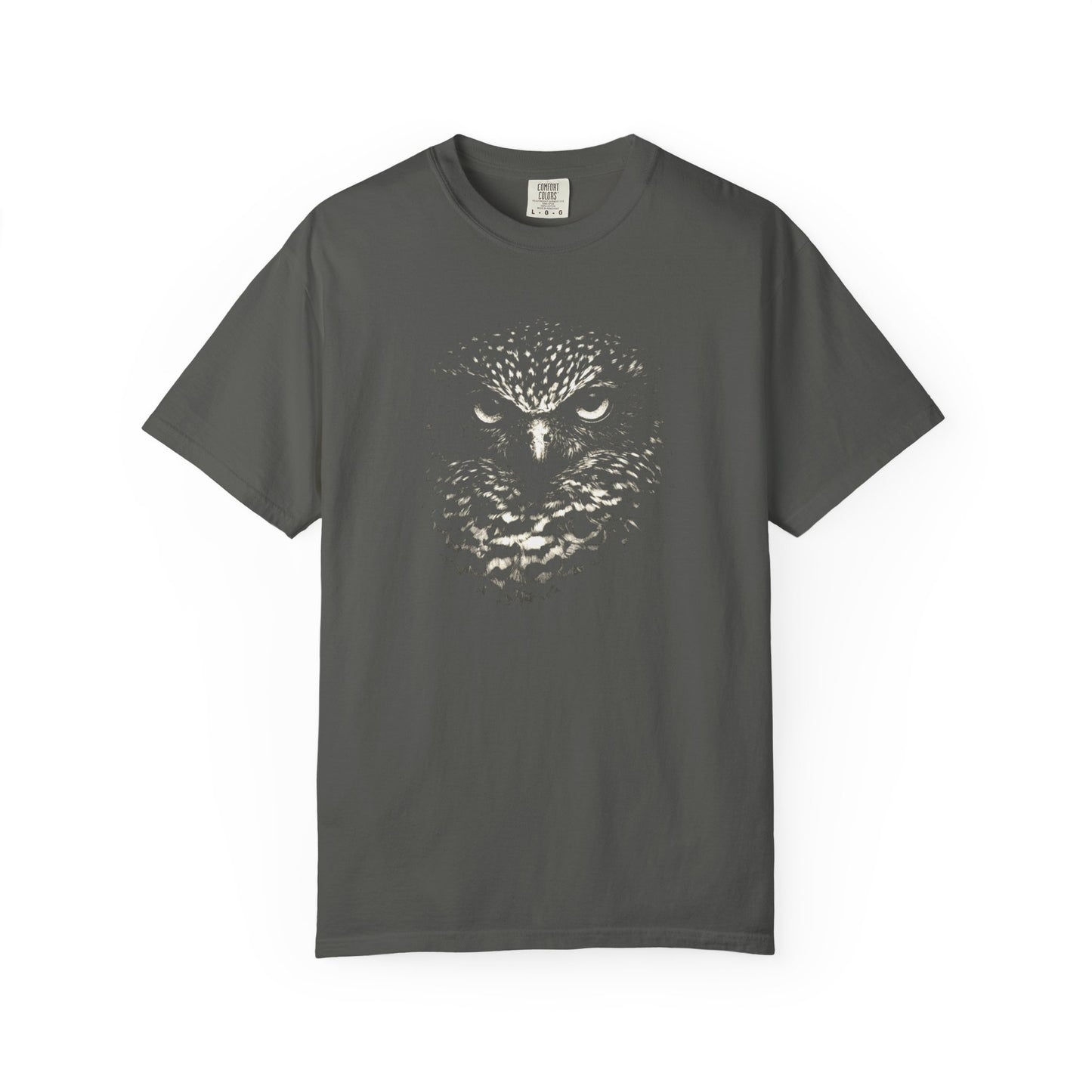 Powerful Owl Shirt, Comfort Colors Owl Tee, Owl Graphic T Shirt, Bird Lover Gift, Owl Lover Shirt, Wildlife Bird Shirt, Nature Graphic Tee