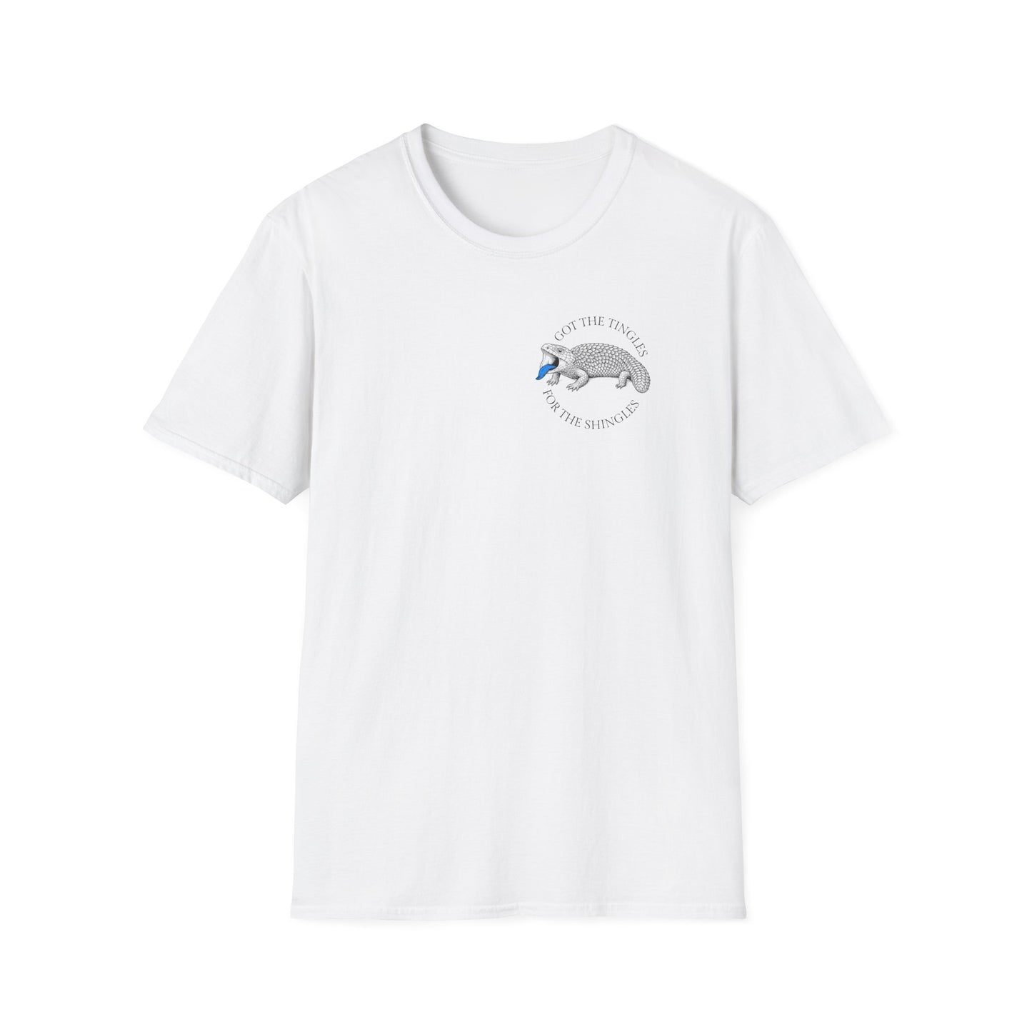 Shingleback Lizard T-Shirt Got the Tingles for the Shingles Funny Reptile Shirt, Blue Tongue Skink Tee, Aussie Lizard Gift