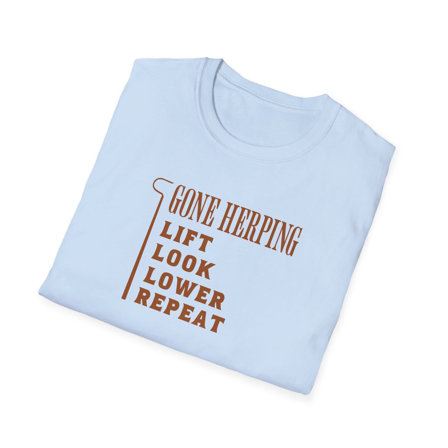 Gone Herping T-Shirt, Lift Look Lower Repeat Shirt, Reptile Lover Tee, Field Herping Gift, Snake Lover Shirt, Wildlife Graphic Tee