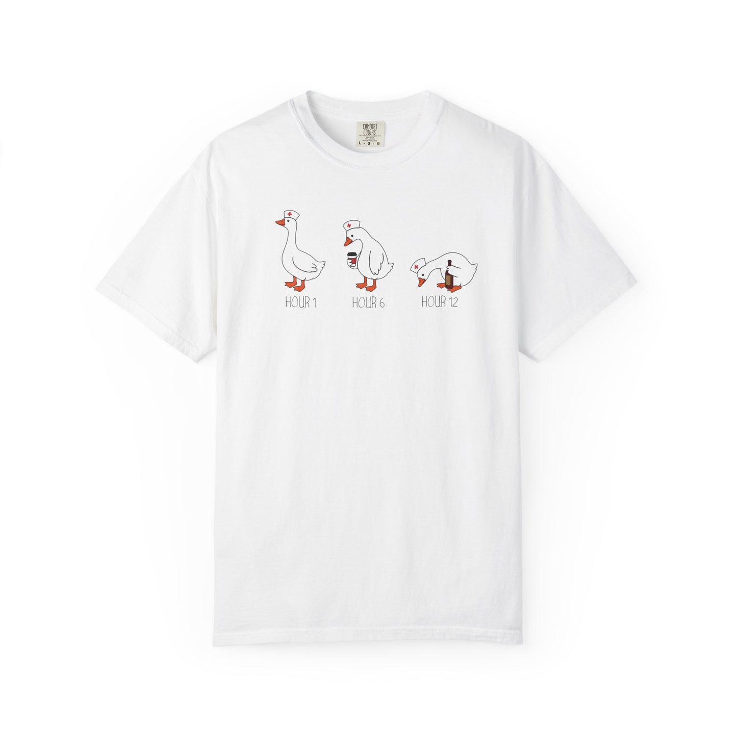 Nurse Goose Shirt, Funny Nurse T Shirt, Comfort Colors Nurse Tee, Goose Nurse Graphic Tee, Medical Humor Shirt, Nurse Gift Idea
