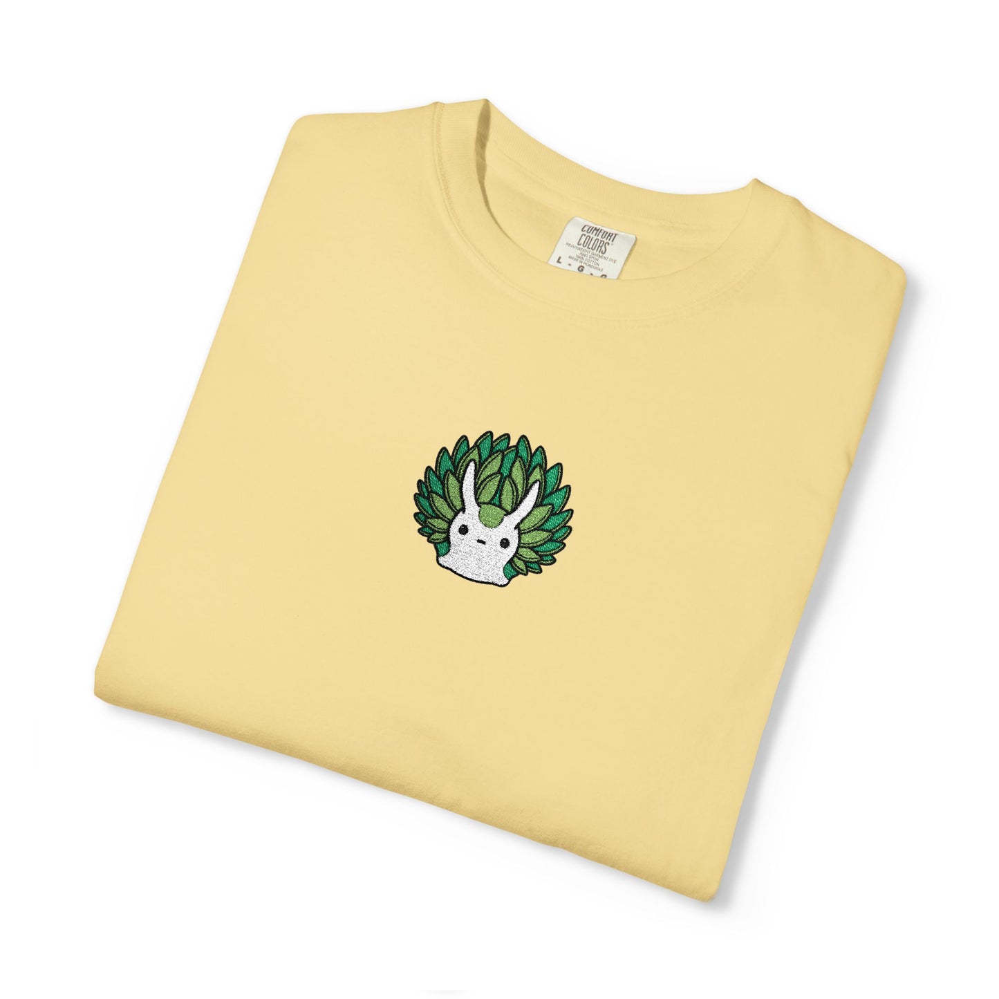 Sea Sheep Embroidered Comfort Colors T-Shirt, Cute Sea Slug Shirt, Nudibranch Tee, Ocean Animal Gift, Marine Biology Embroidered Shirt