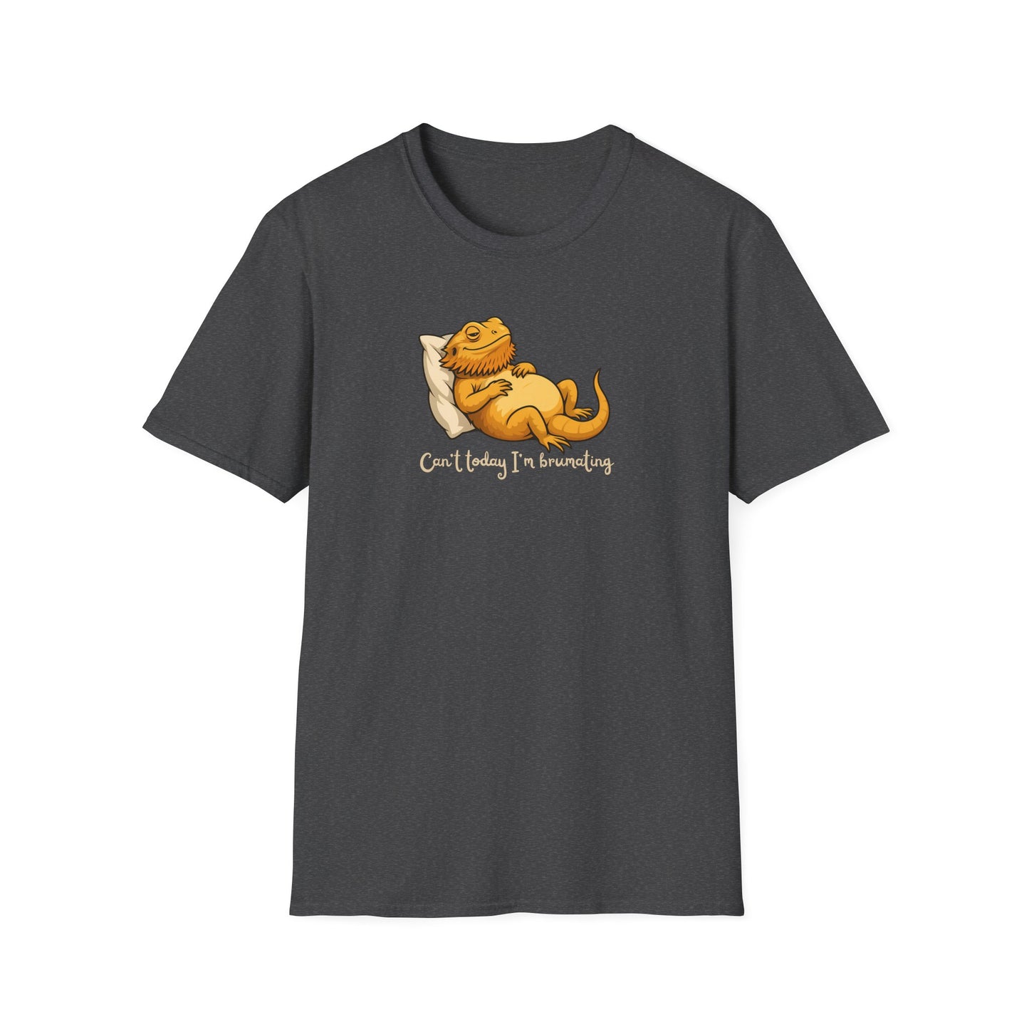 Can’t Today I’m Brumating Bearded Dragon T-Shirt, Funny Beardie Tee, Reptile Lover Shirt, Lazy Lizard Shirt, Herpetology Gift, Bearded Dragon Gift