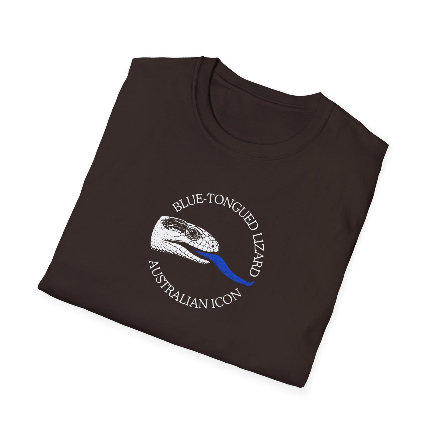 Blue Tongue Lizard T-Shirt, Blue Tongued Skink Tee, Australian Reptile Shirt, Herpetology T-Shirt, Aussie Wildlife Graphic Tee