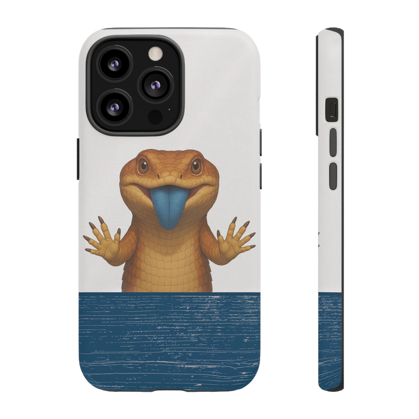 Blue-tongued Lizard iPhone Case – Glass Surfer Australian Wildlife Design