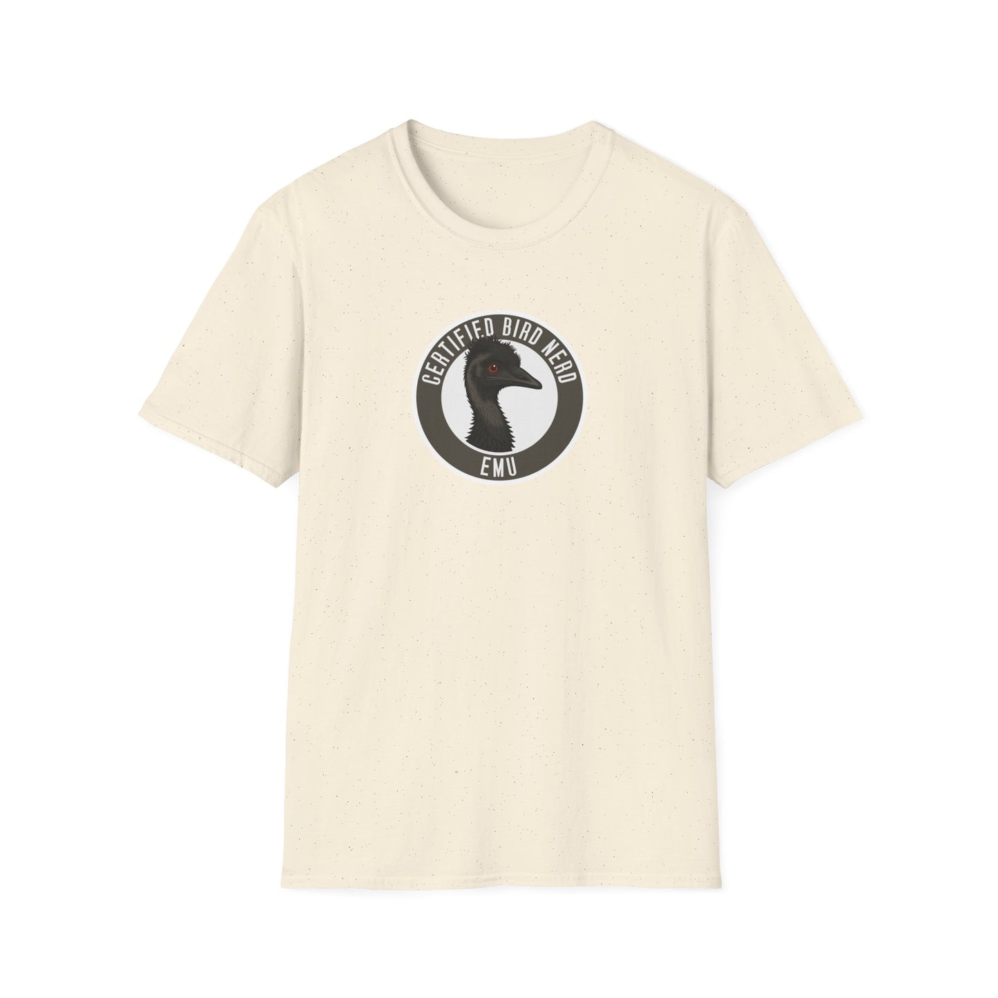 Emu T-Shirt, Certified Bird Nerd Shirt, Australian Bird Tee, Wildlife Lover Gift, Birdwatching Shirt, Aussie Animal Graphic Tee