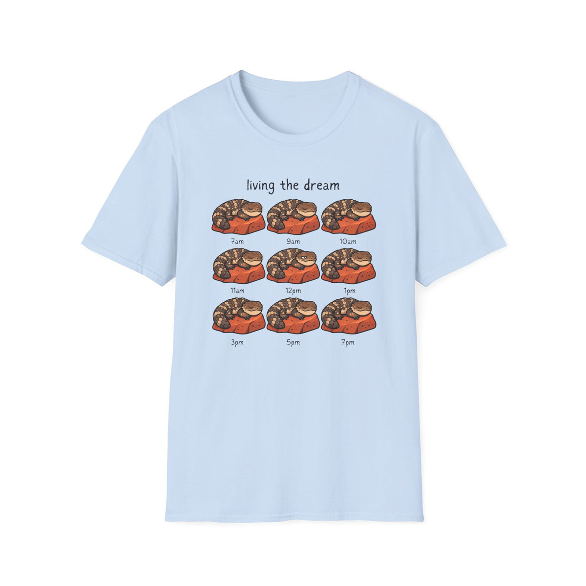 Shingleback T-Shirt, Sleepy Blue Tongue Lizard Shirt, Australian Reptile Tee, Reptile Keeper Gift, Shingleback Lizard Shirt