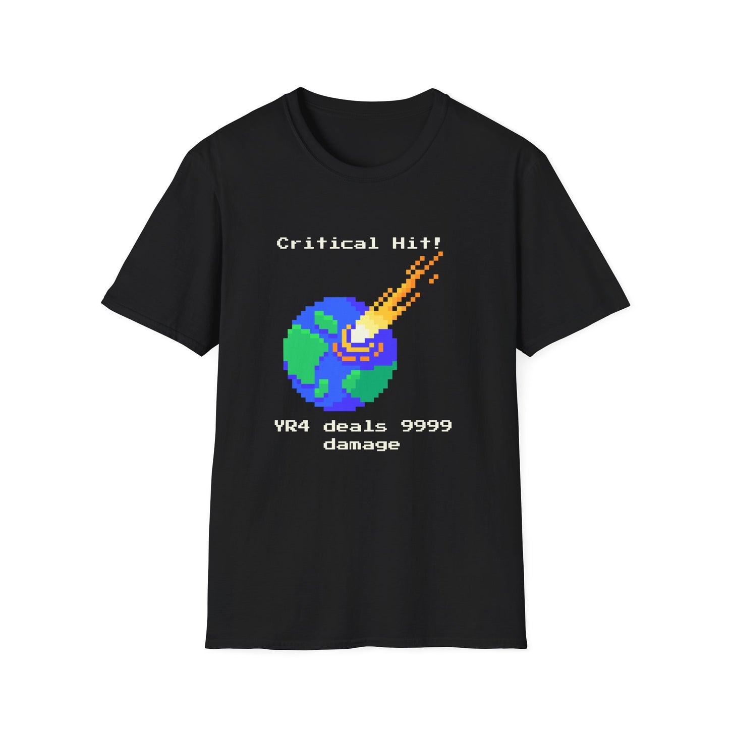 Retro Gaming YR4 Asteroid T-Shirt – Vintage Arcade Space Game Tee