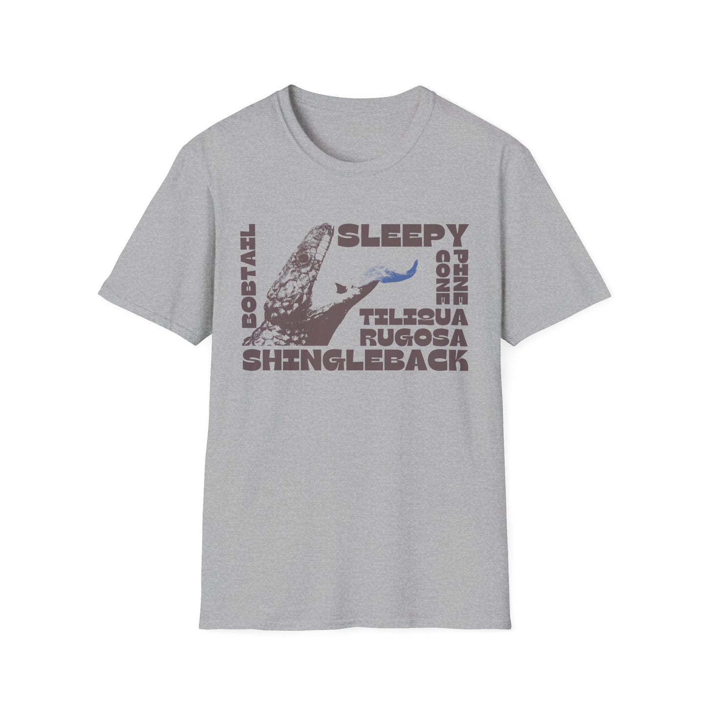 Shingleback T-Shirt – Sleepy Lizard Bobtail Pine Cone Lizard Australian Reptile Tee
