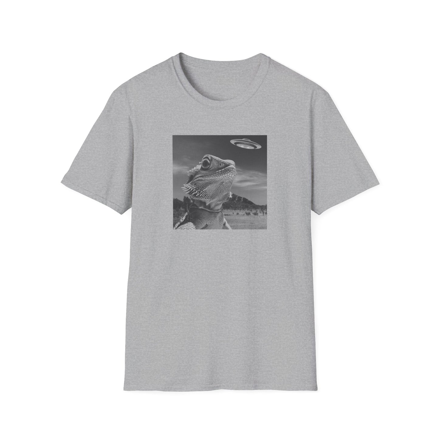 Bearded Dragon UFO T-Shirt, Funny Alien Lizard Shirt, Bearded Dragon Selfie Tee, Sci Fi Reptile Shirt, UFO Shirt Funny, Reptile Lover Gift