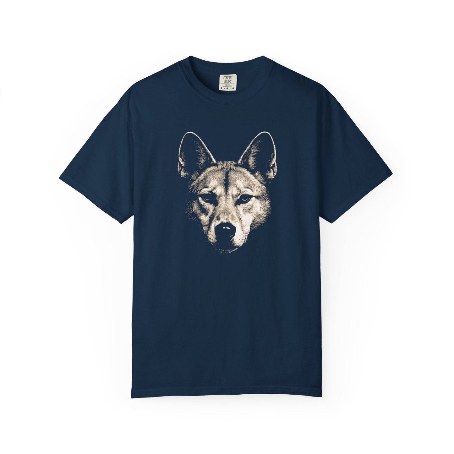 Dingo Shirt, Comfort Colors Dingo Tee, Australian Wildlife Graphic T Shirt, Aussie Animal Shirt, Nature Lover Gift, Outback Animal Tee