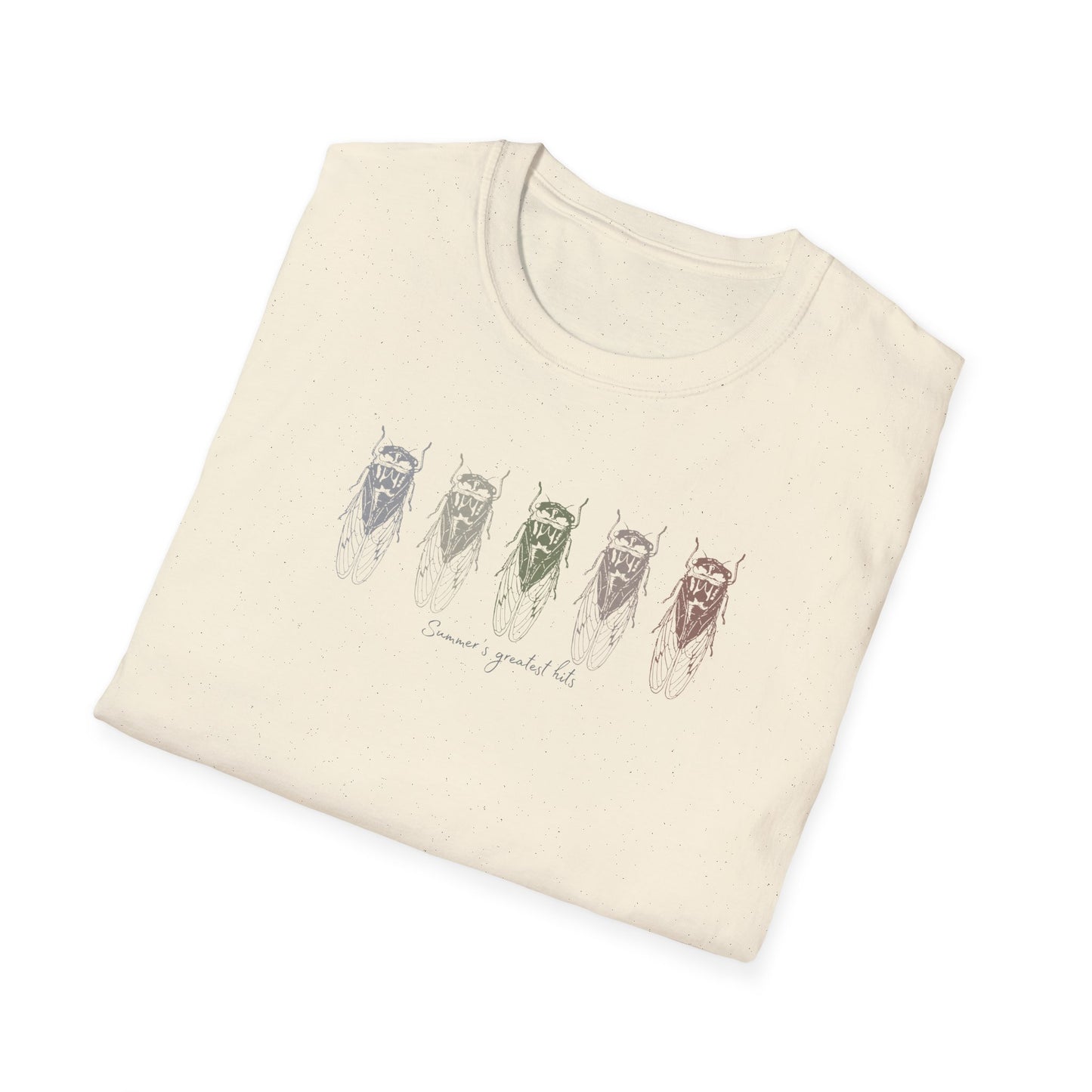 Cicada T-Shirt Summer’s Greatest Hits, Funny Bug Shirt, Cicada Lover Tee, Entomology T-Shirt, Nature Nerd Shirt, Insect Graphic Tee, Summer Vibes Shirt