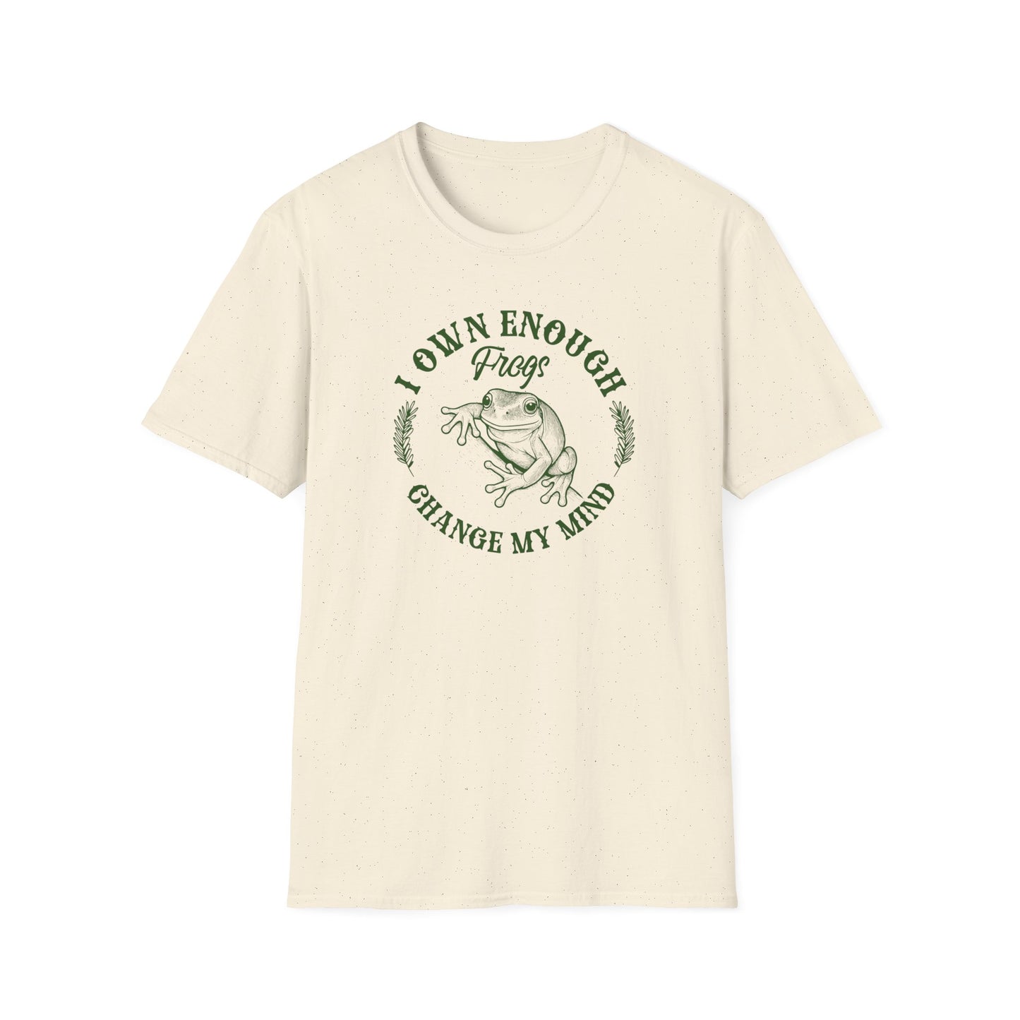 Frog Keeper T-Shirt I Own Enough Frogs Change My Mind, Funny Frog Shirt, Amphibian Lover Tee, Frog Collector Gift, Herpetology Shirt