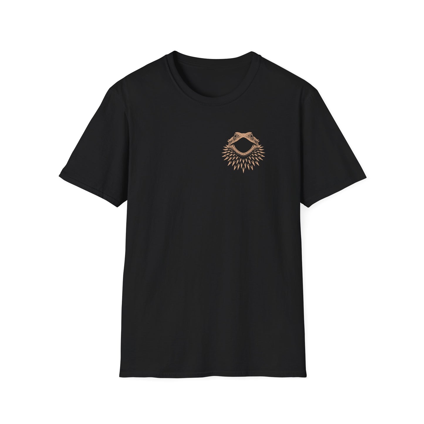 Bearded Dragon Aussie Attitude T-Shirt Double Sided, Funny Reptile Shirt Australia, Bearded Dragon Tee Front and Back Print, Herper Gift