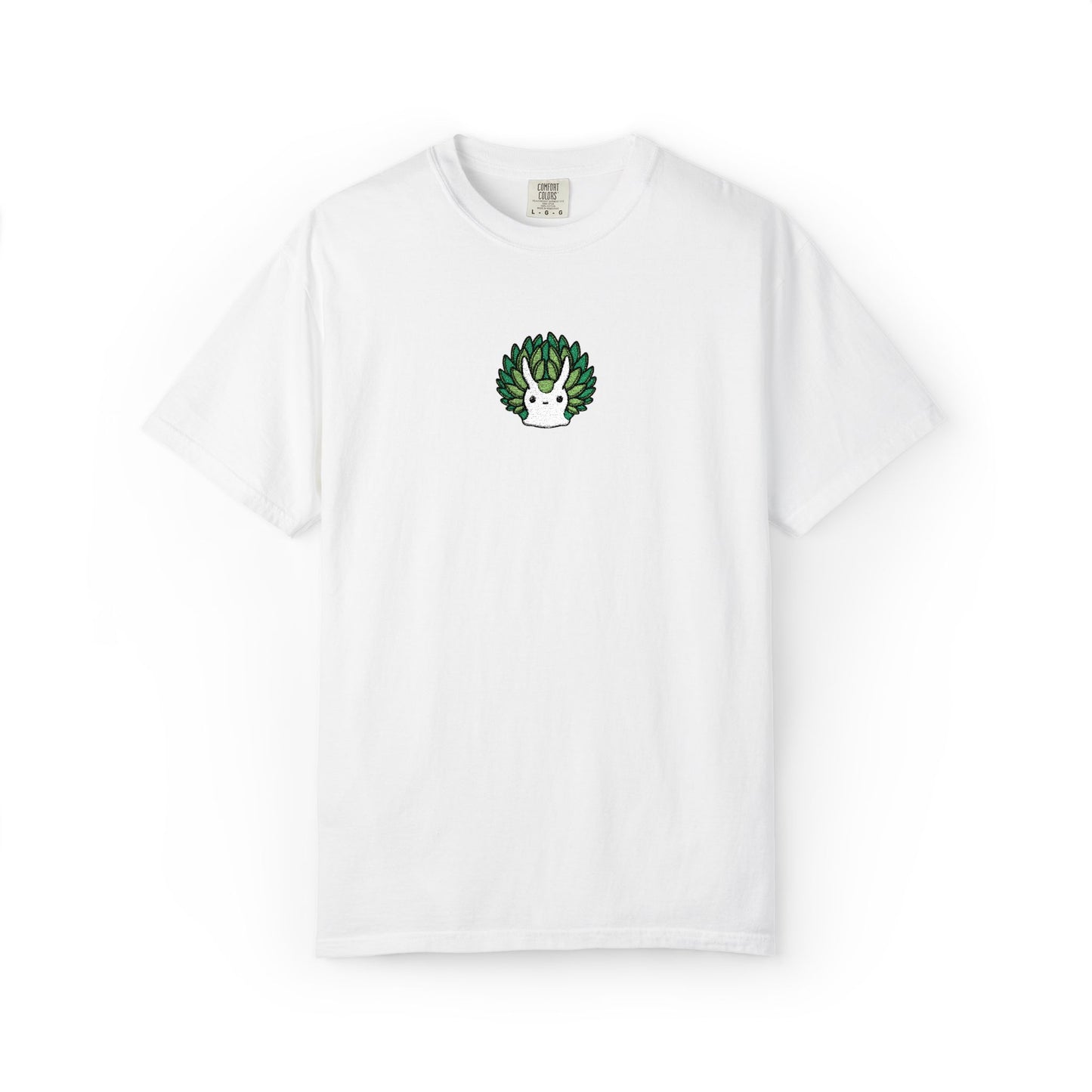 Sea Sheep Embroidered Comfort Colors T-Shirt, Cute Sea Slug Shirt, Nudibranch Tee, Ocean Animal Gift, Marine Biology Embroidered Shirt