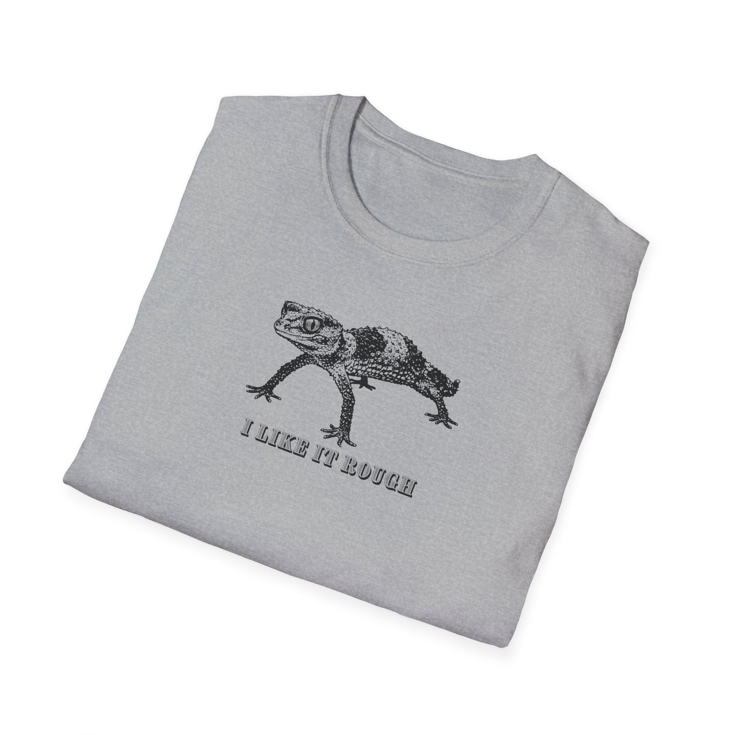 Rough Knob Tailed Gecko T-Shirt, I Like It Rough Shirt, Funny Gecko Shirt, Australian Gecko Tee, Reptile Lover Gift, Herpetology Shirt