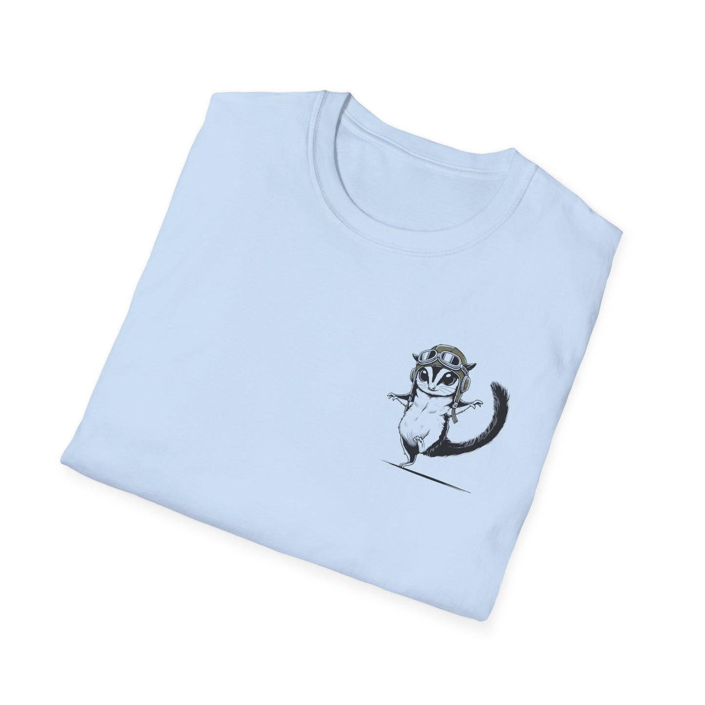 Whimsical Sugar Glider T-Shirt, Cute Sugar Glider Shirt, Flying Possum Tee, Aussie Wildlife Shirt, Nocturnal Animal Gift, Sugar Glider Lover Tee