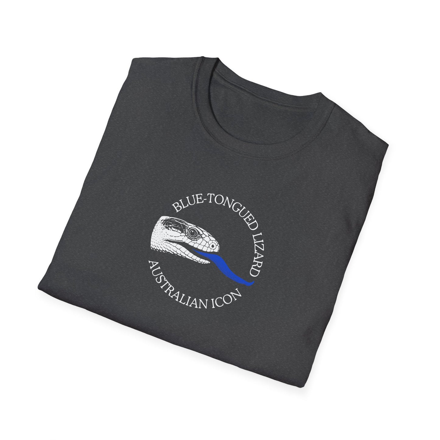 Blue Tongue Lizard T-Shirt, Blue Tongued Skink Tee, Australian Reptile Shirt, Herpetology T-Shirt, Aussie Wildlife Graphic Tee