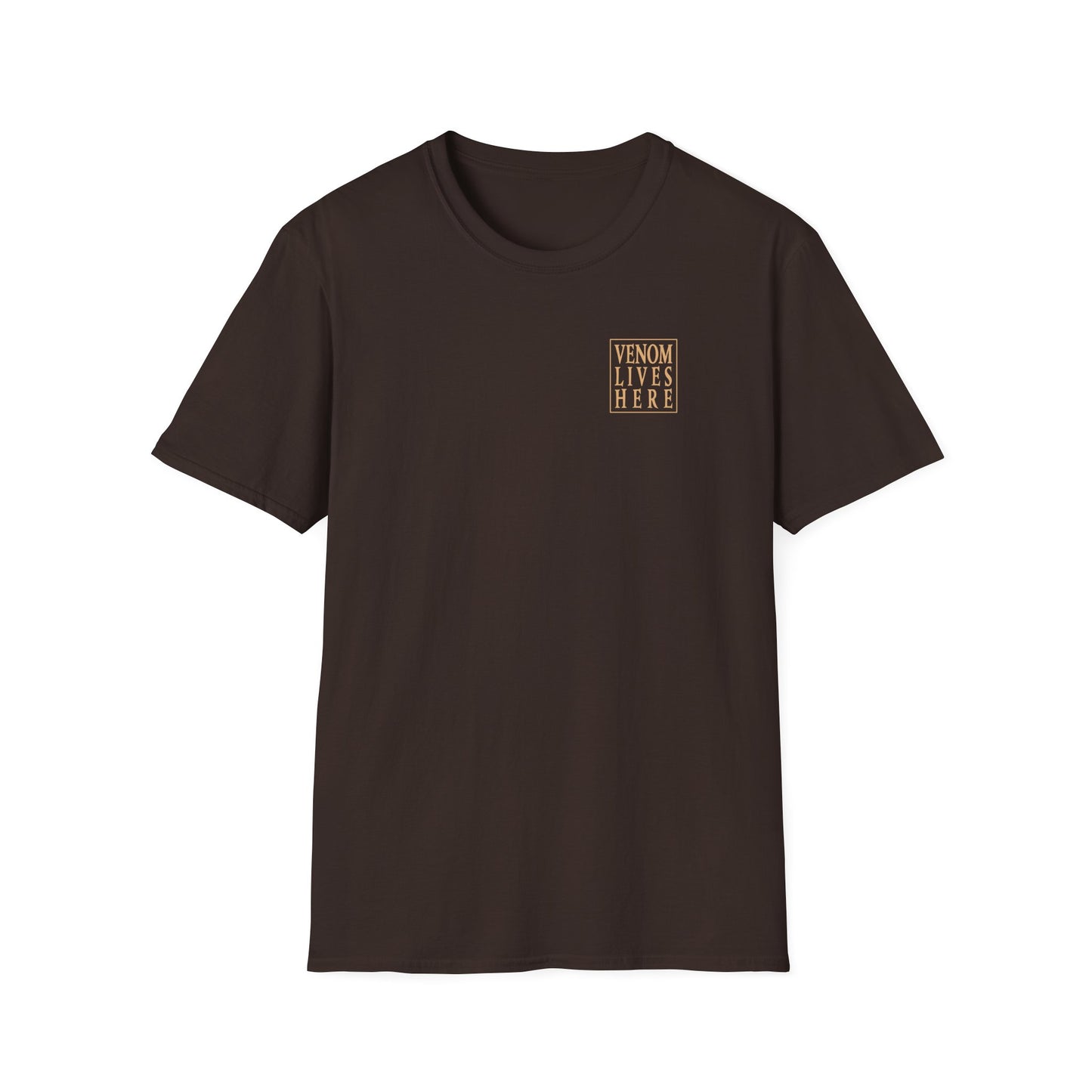 King Brown Mulga Snake T-Shirt, Venom Lives Here Shirt, Double Sided Snake Tee, Australian Reptile Shirt, Snake Lover Gift, Herping Tee