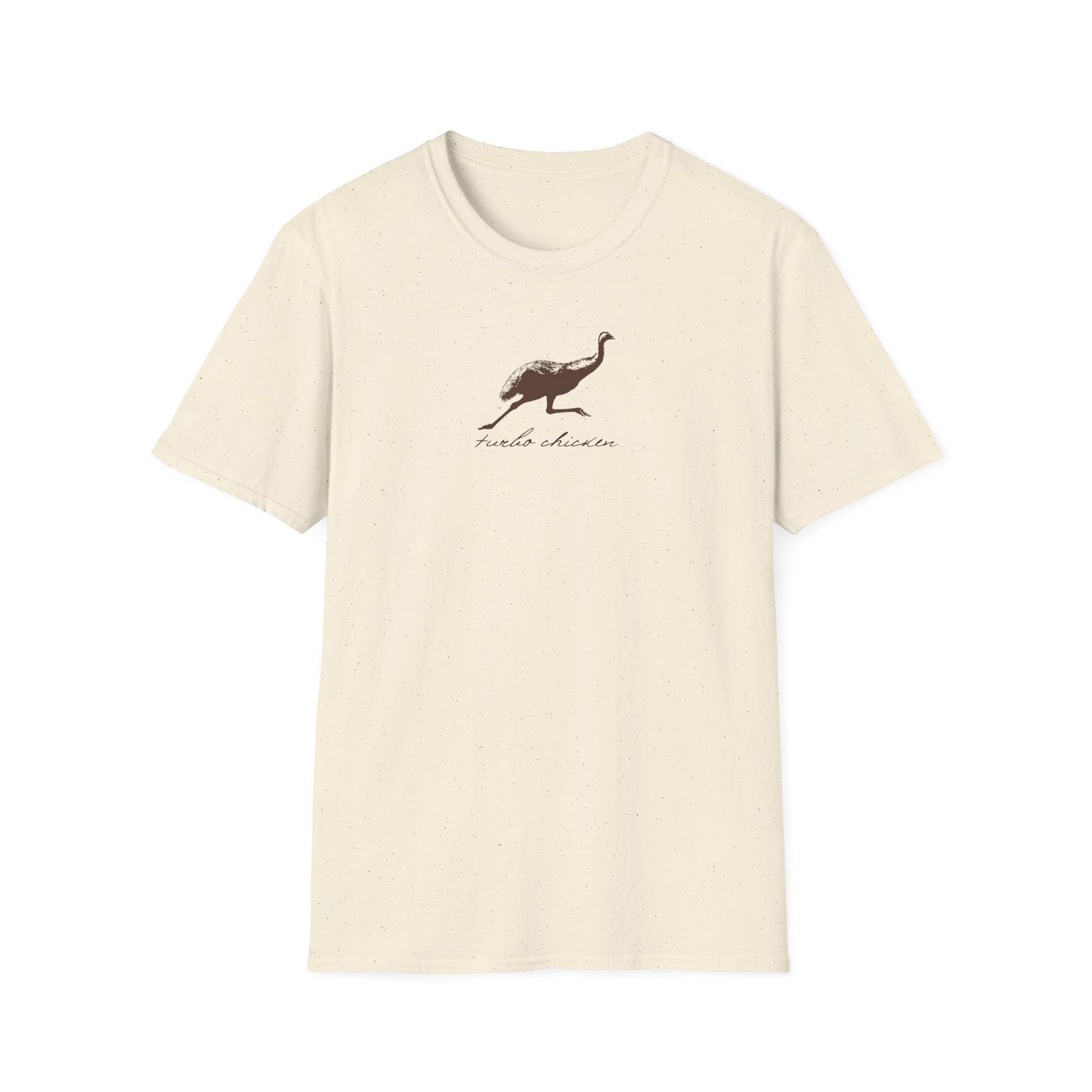 Emu T-Shirt Turbo Chicken Tee, Funny Australian Bird Shirt, Aussie Wildlife T-Shirt, Minimalist Emu Shirt, Bird Nerd Gift