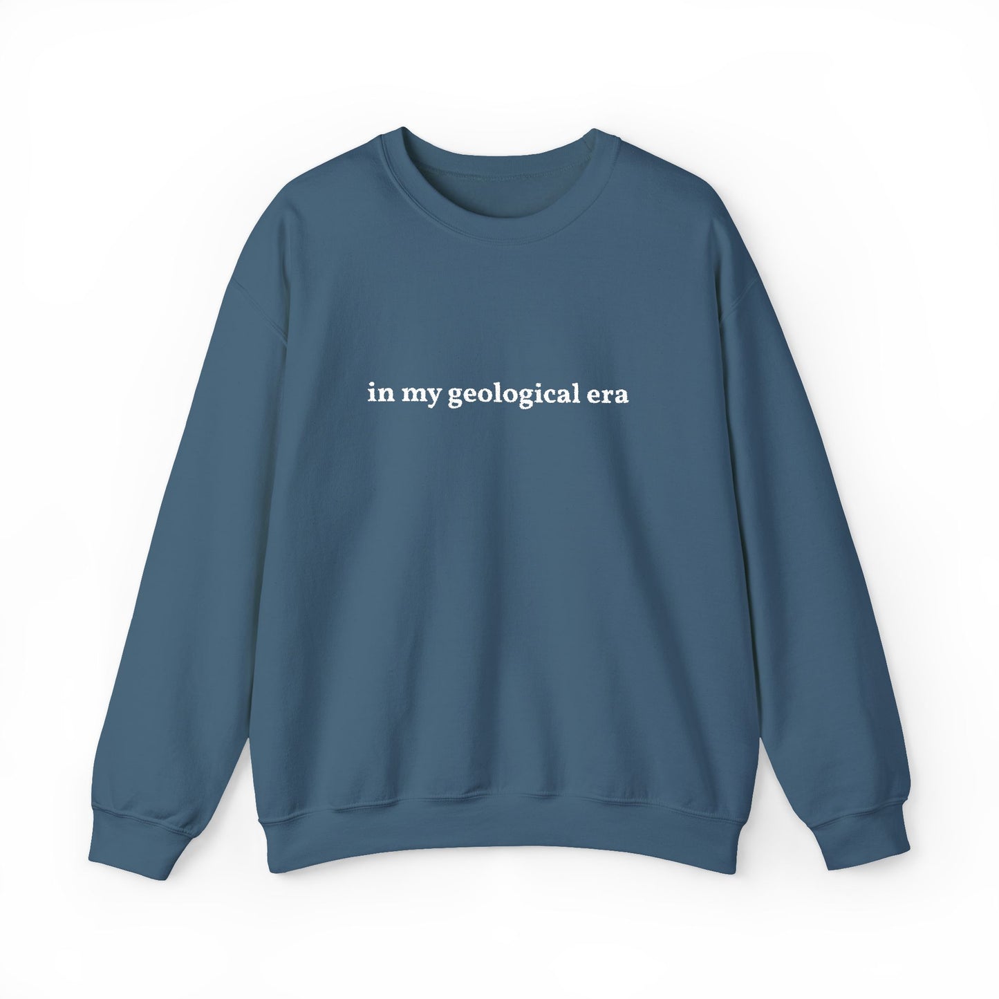In My Geological Era Embroidered Sweatshirt Geology Gift for Geologist Science Teacher Crewneck Paleontology Earth Science Jumper