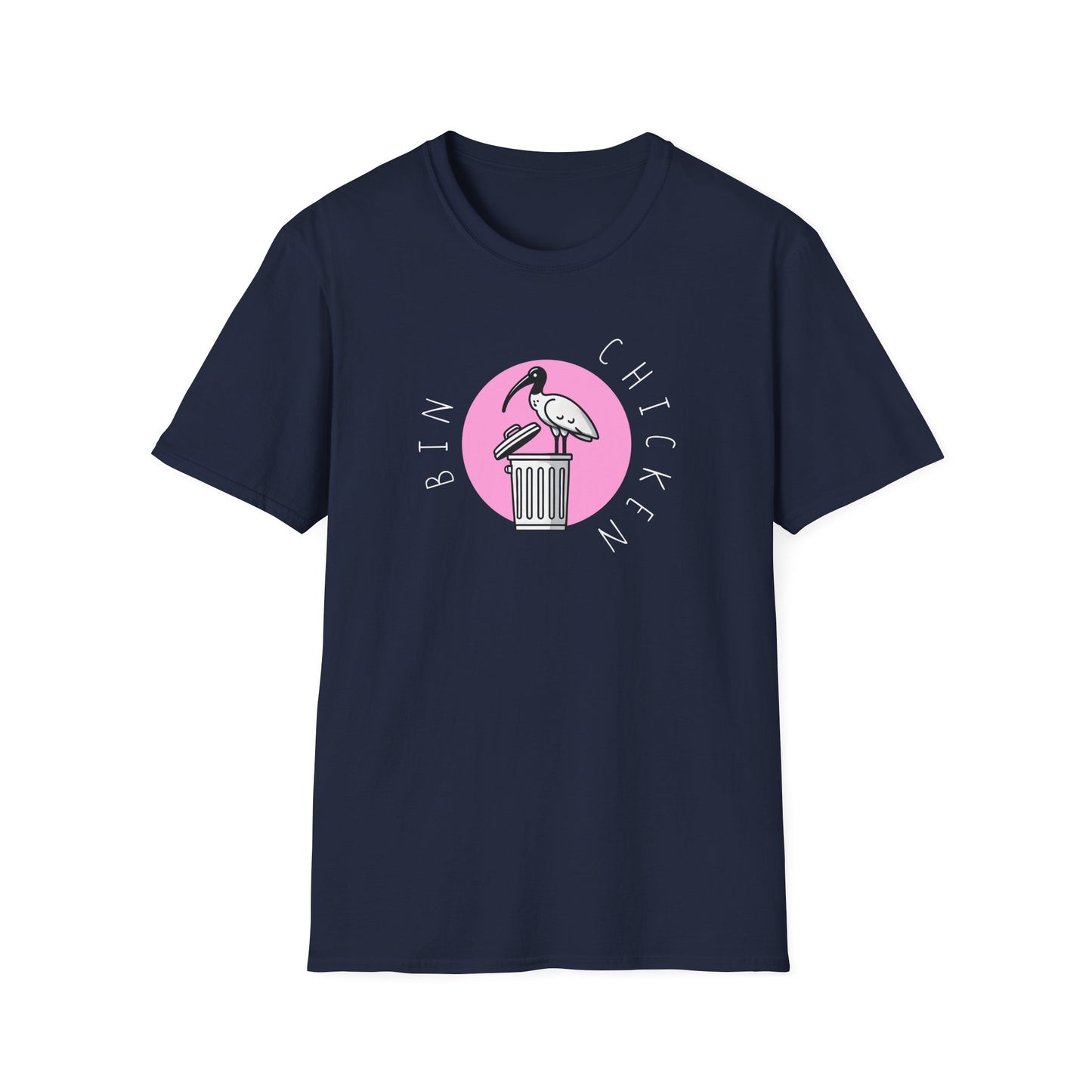 Bin Chicken T-Shirt, Australian White Ibis Shirt, Aussie Bird Lover Tee, Trash Bird Graphic Tee, Australian Wildlife Gift