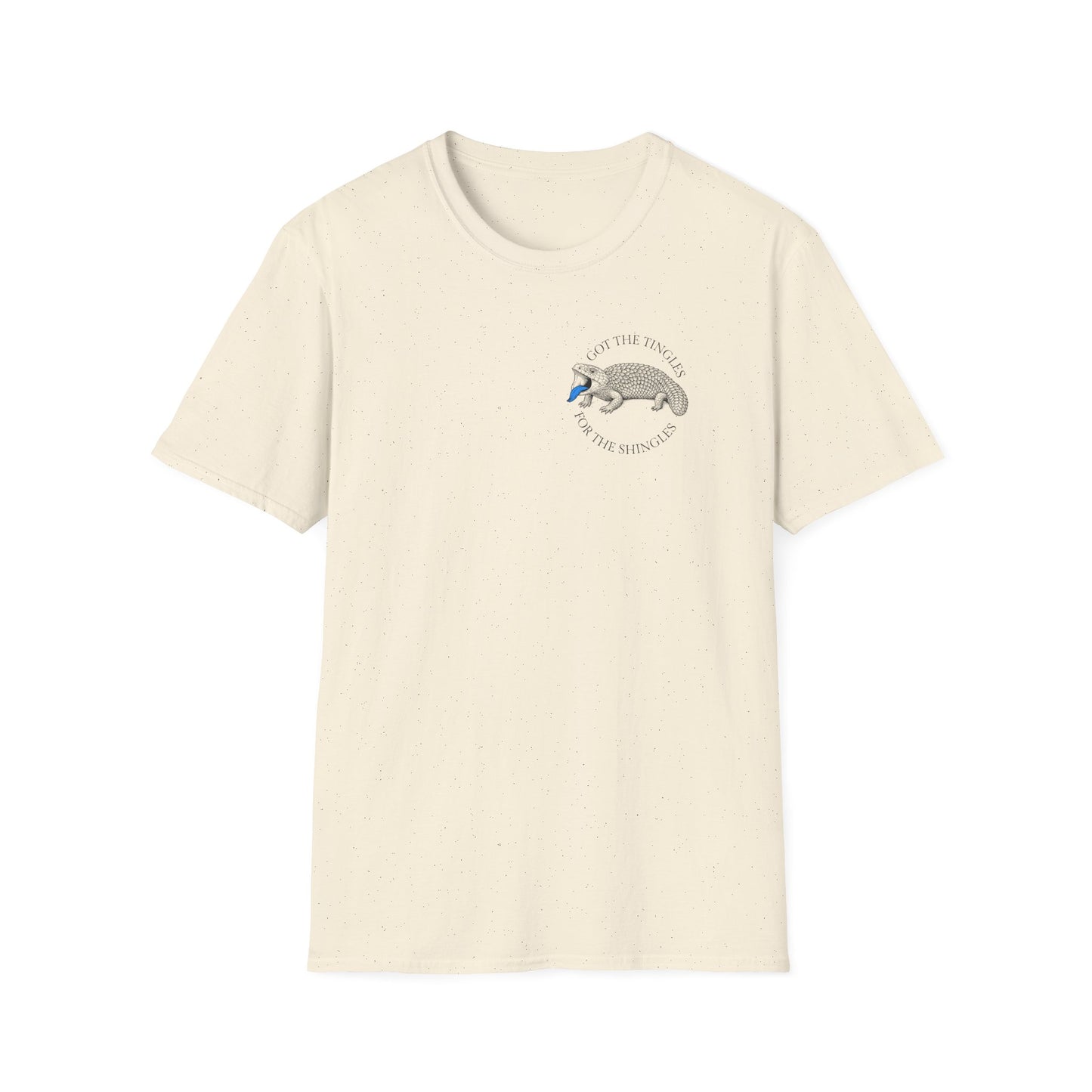 Shingleback Lizard T-Shirt Got the Tingles for the Shingles Funny Reptile Shirt, Blue Tongue Skink Tee, Aussie Lizard Gift